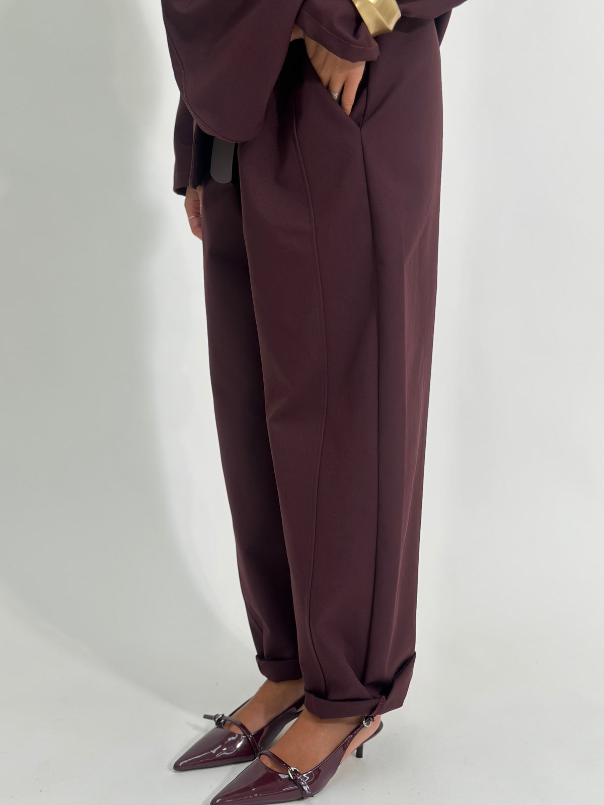 Pantalone baloon 28775 BURGUNDY
