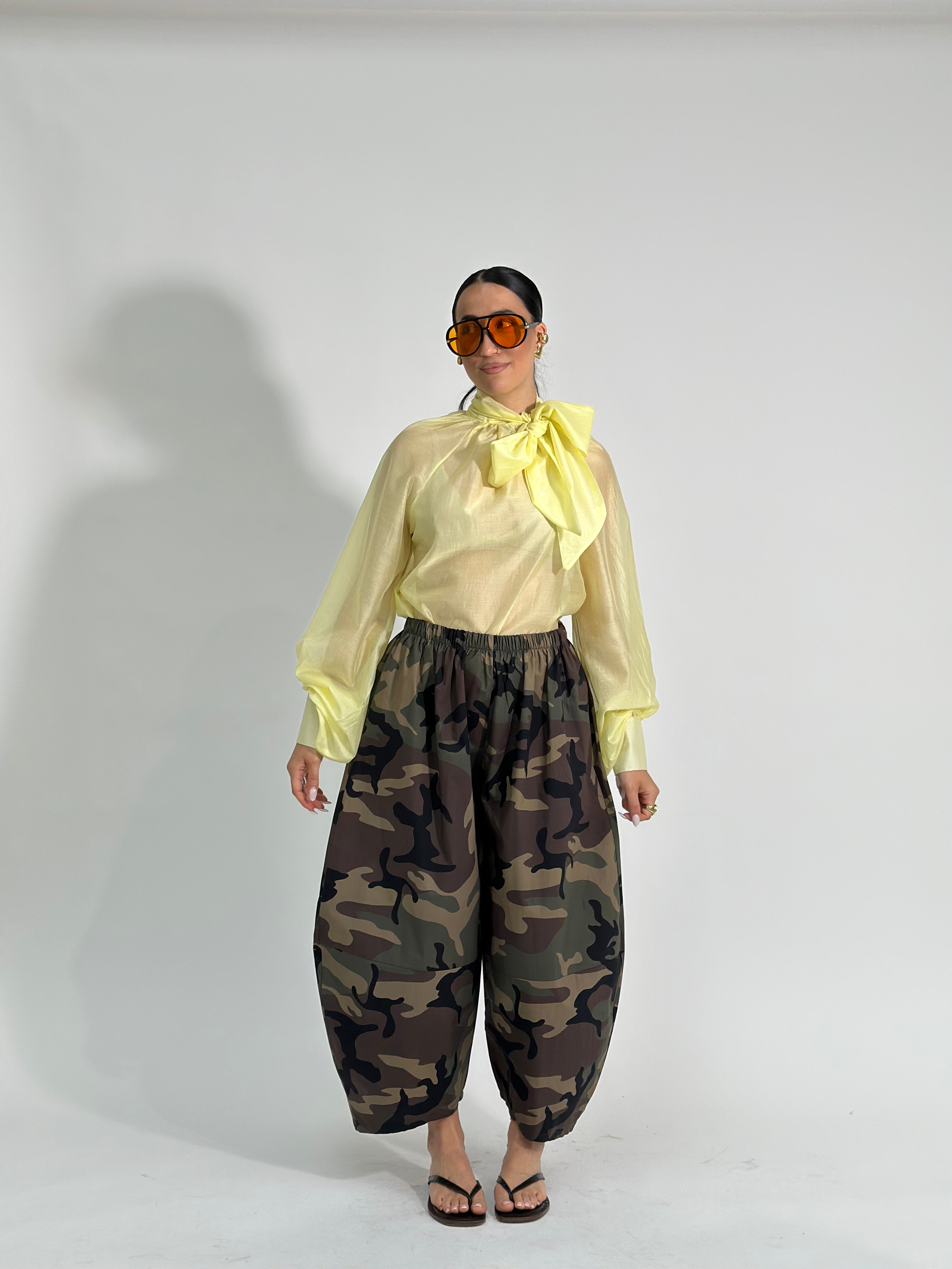 Pantalone baloon mimetico 4957
