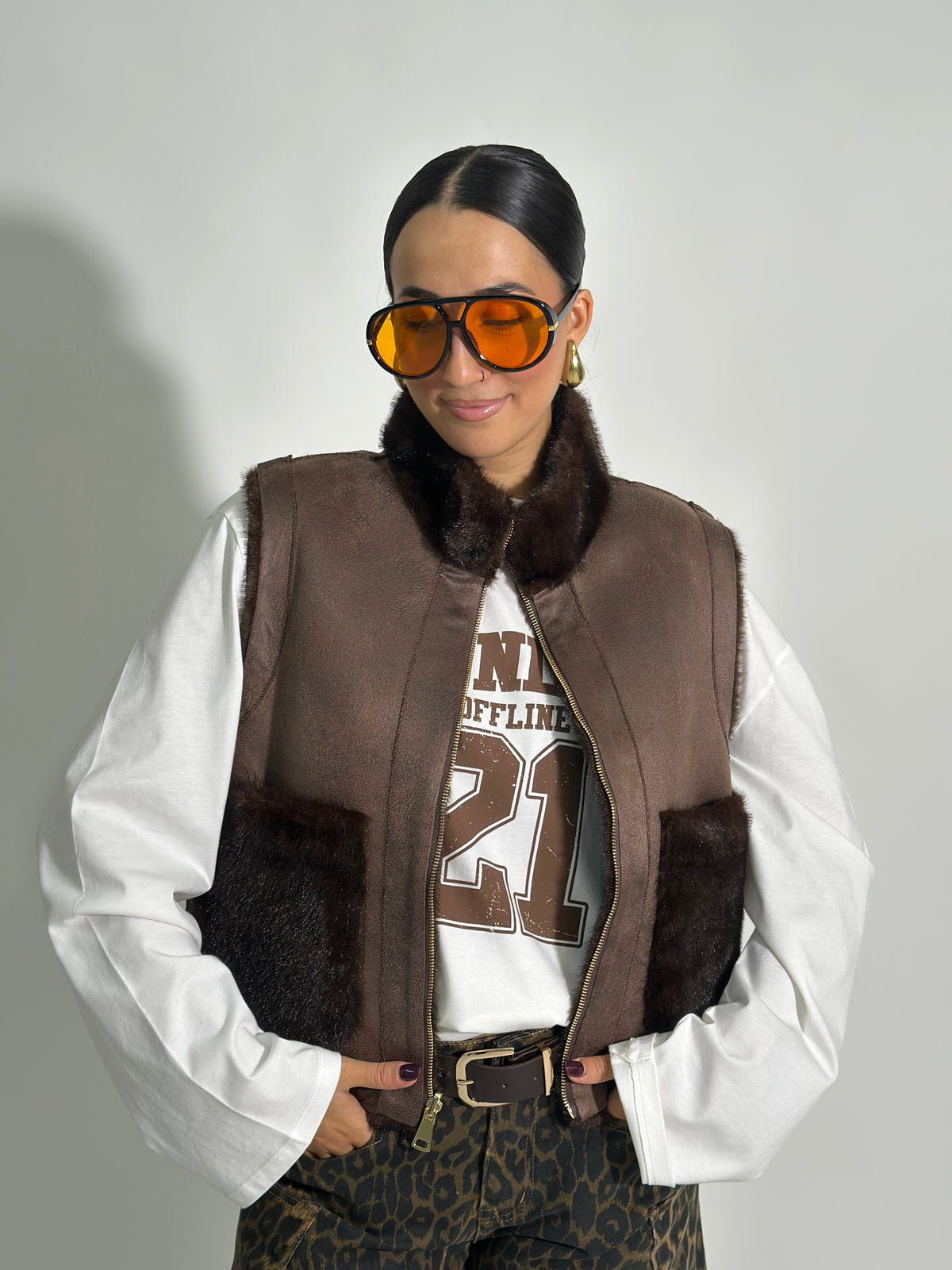 Gilet double Y0309