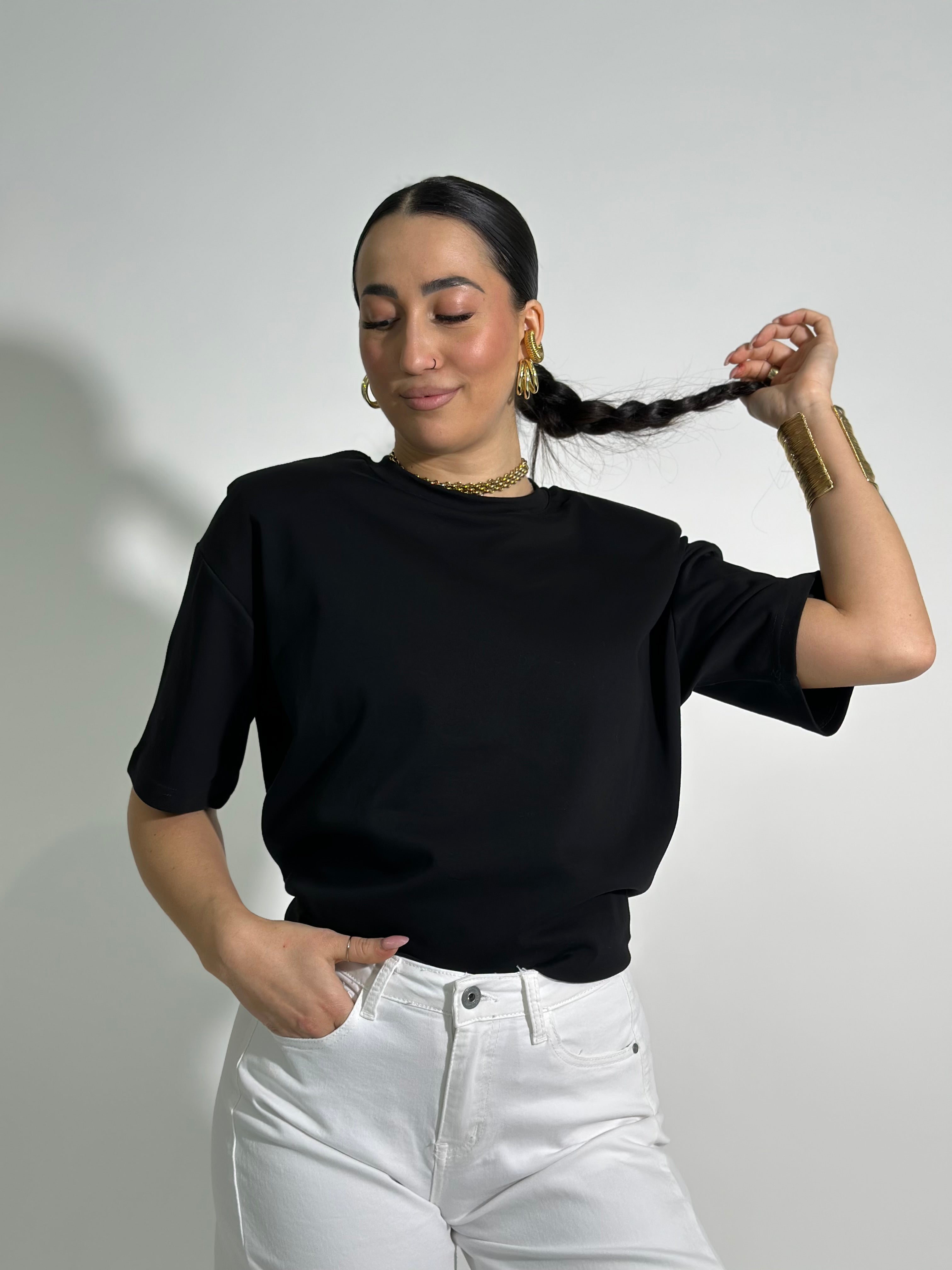 T-shirt over spalline 5577