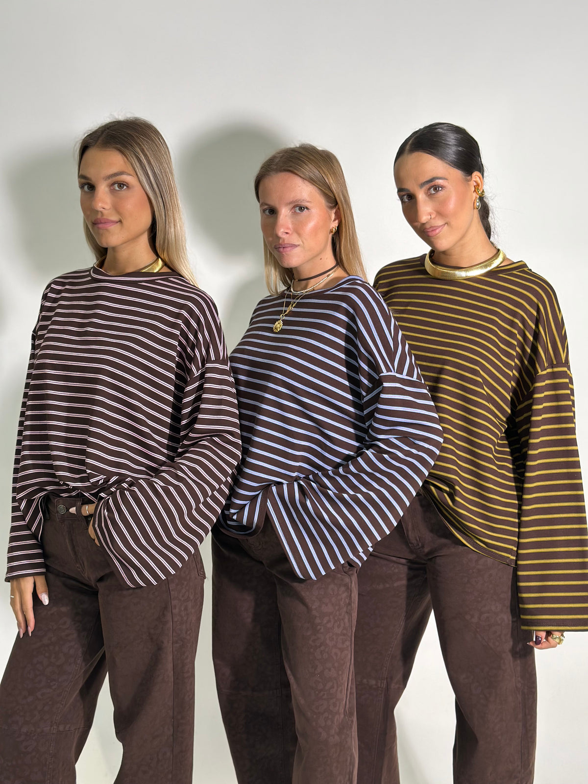 Maglia felpa riga stretta 2904-B