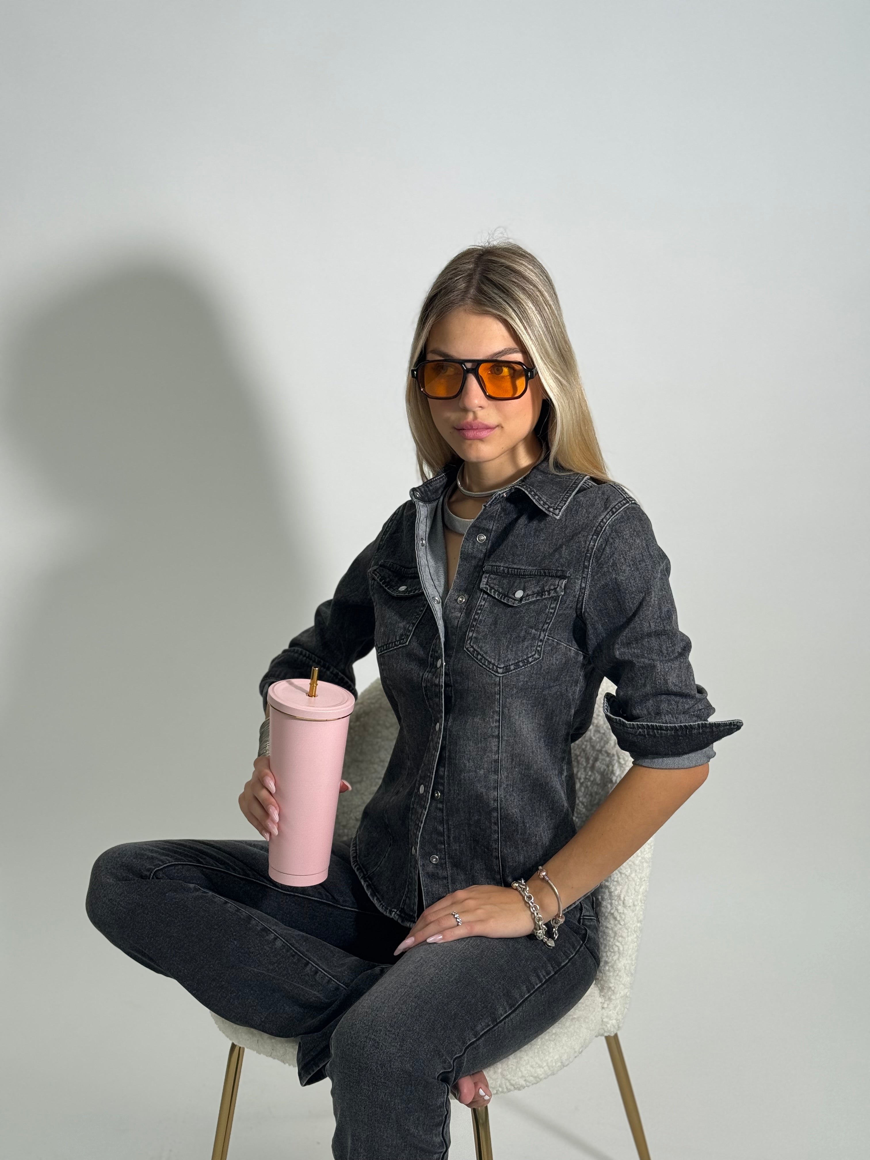 Camicia denim YF3336