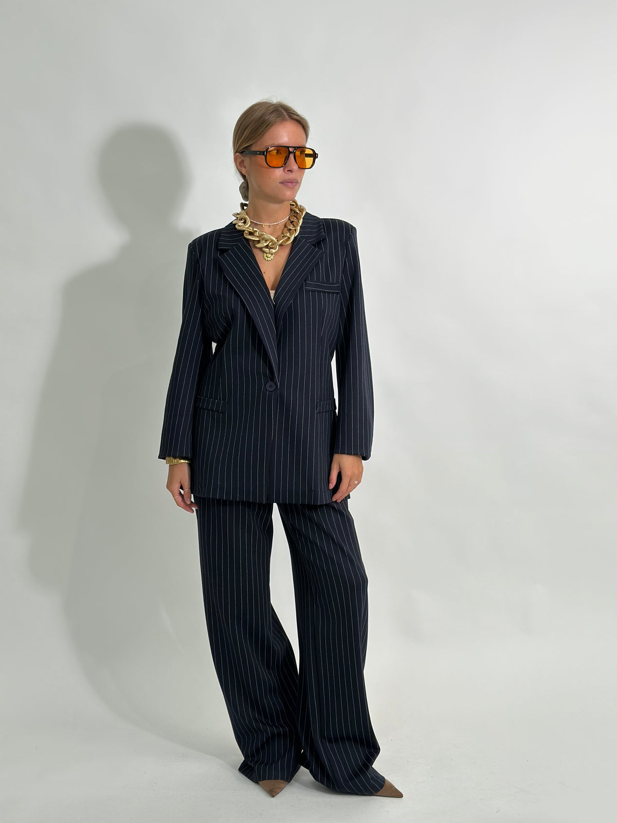 Tailleur gessato punto milano 29010