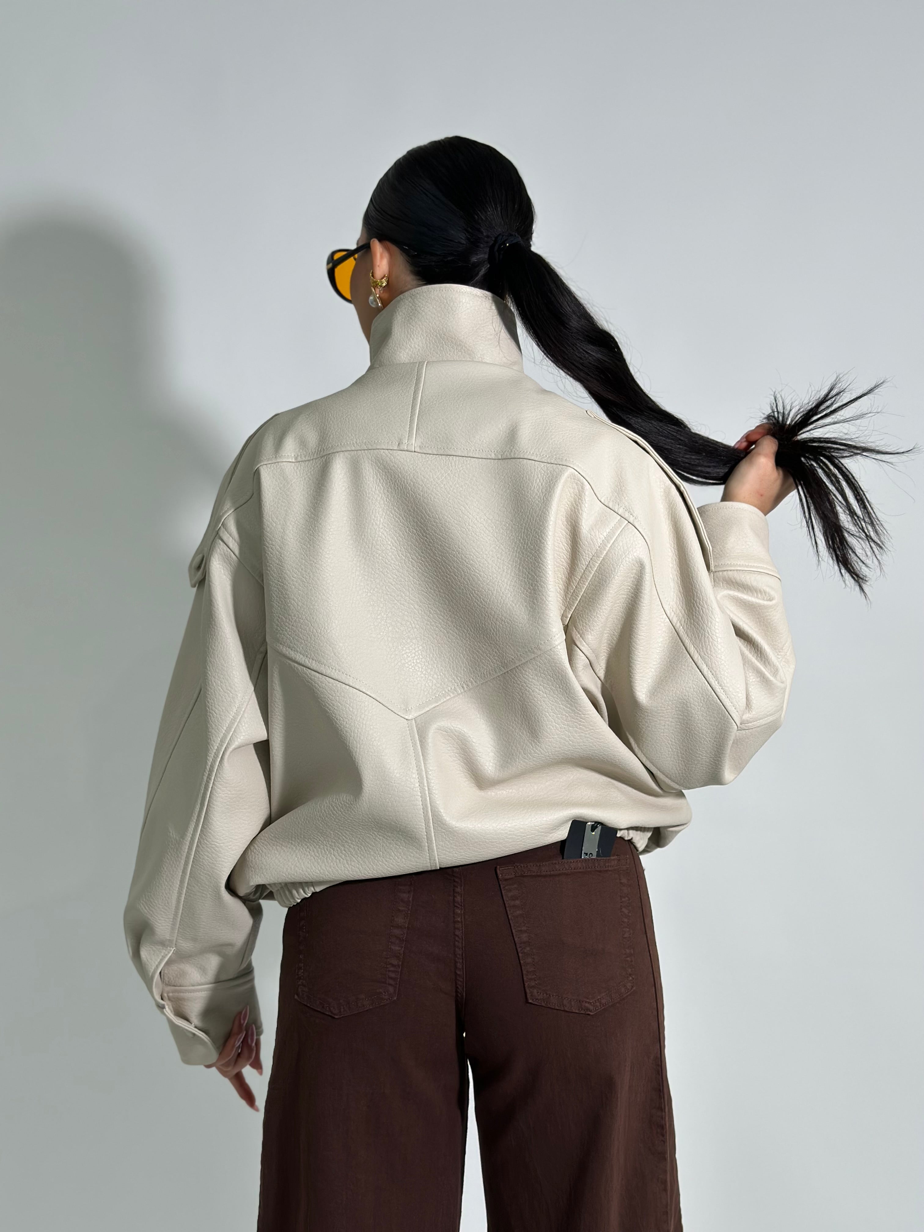Bomber over Zarah MF43 BEIGE
