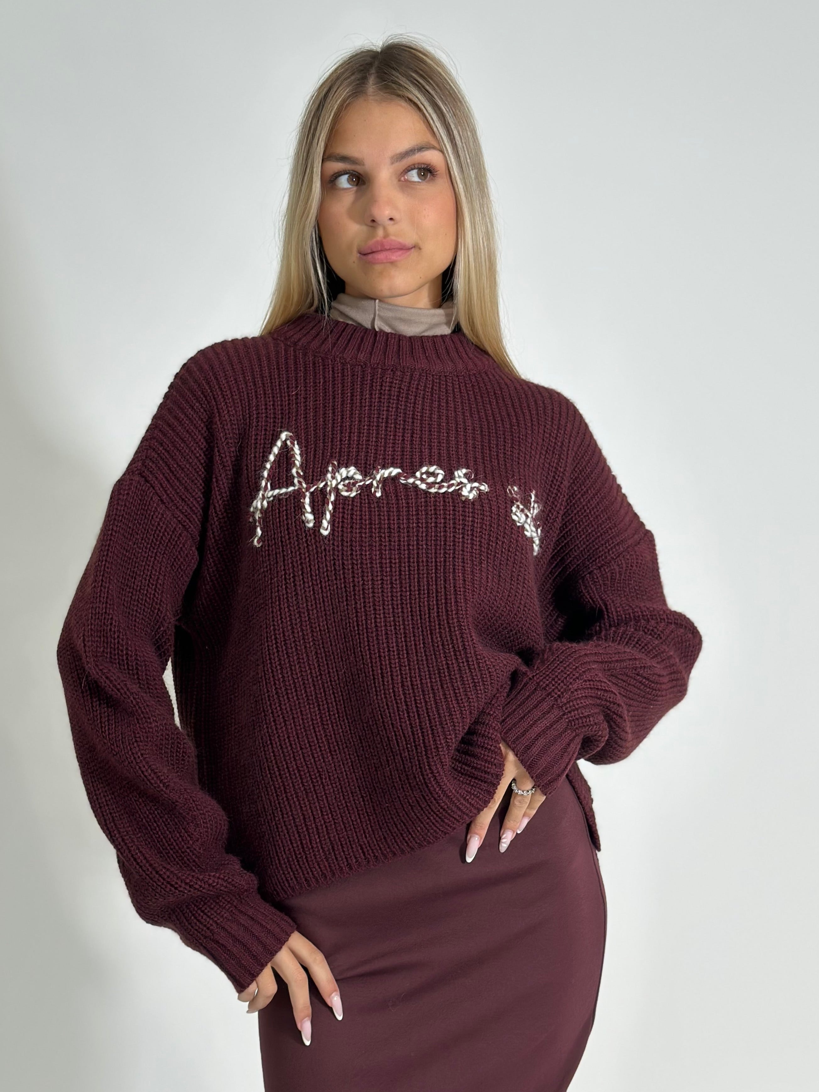 Maglia Apres ZD0061 BURGUNDY