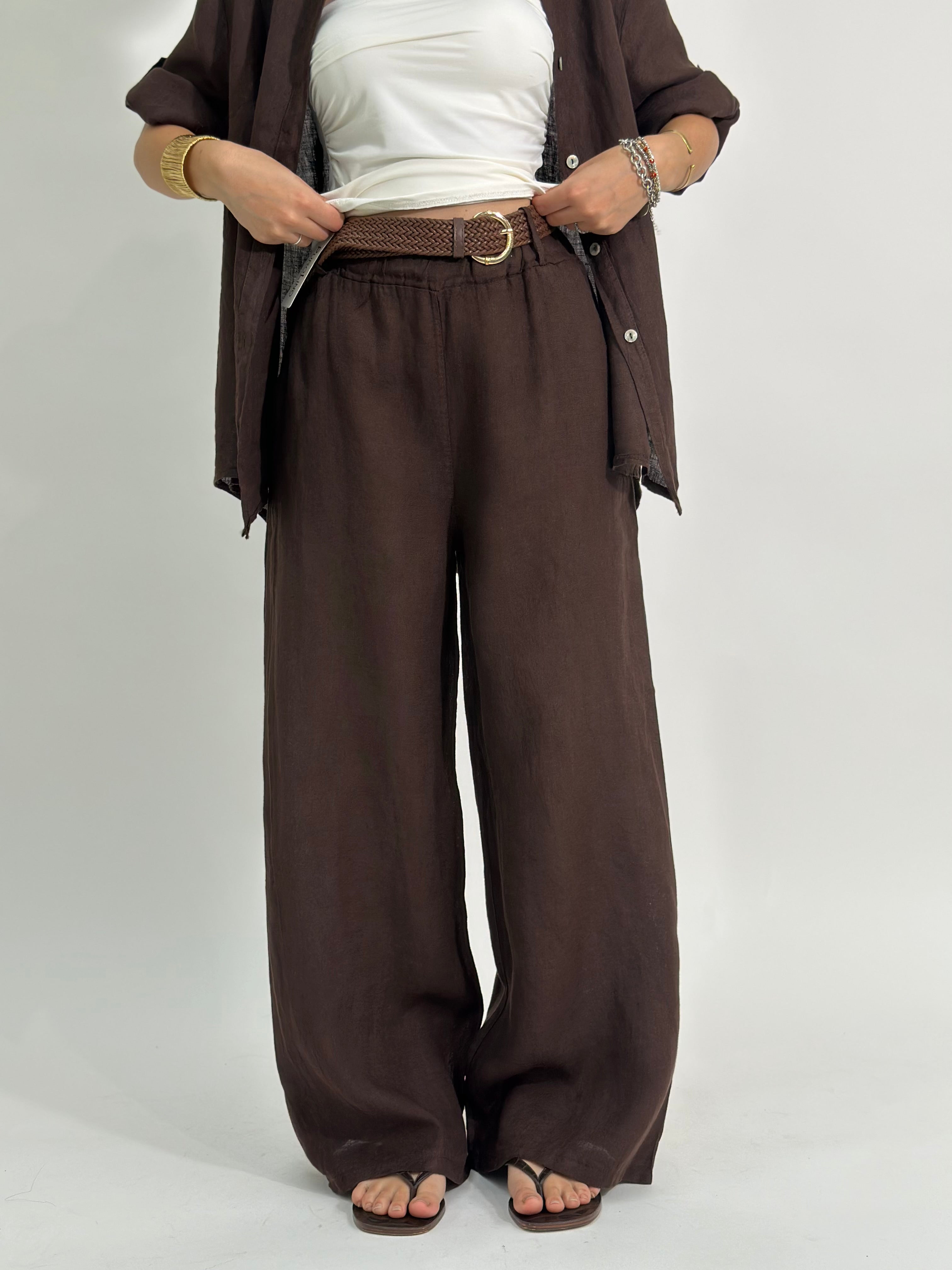 Pantalone lino 22525