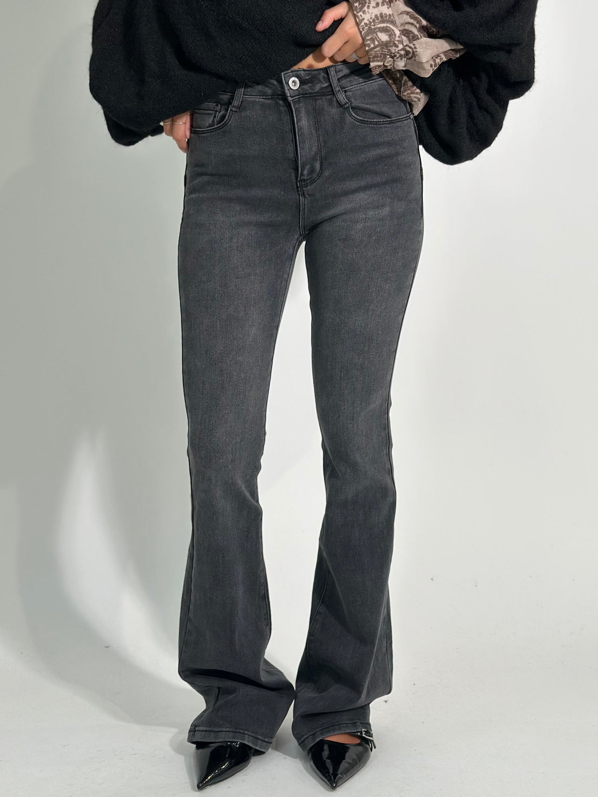 Jeans flare L1020