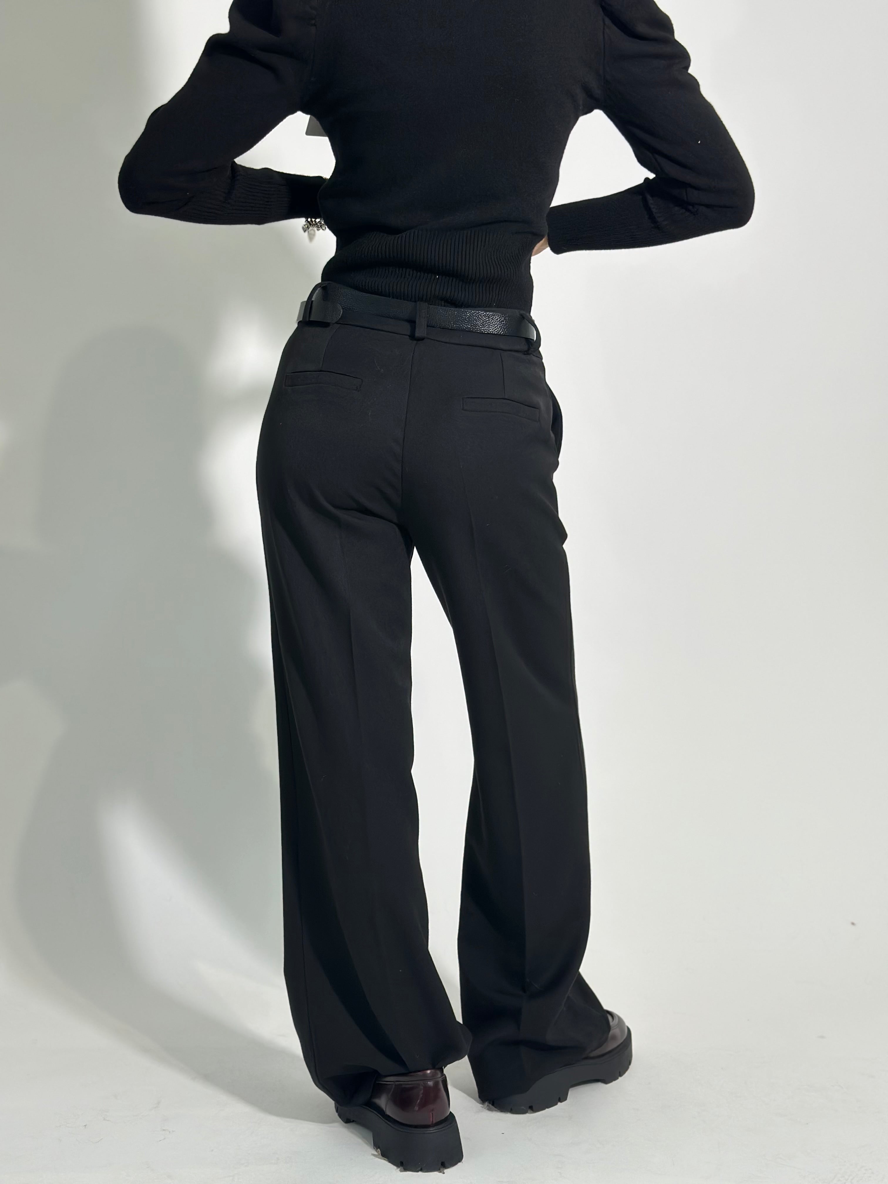 Pantalone palazzo 21381 NERO