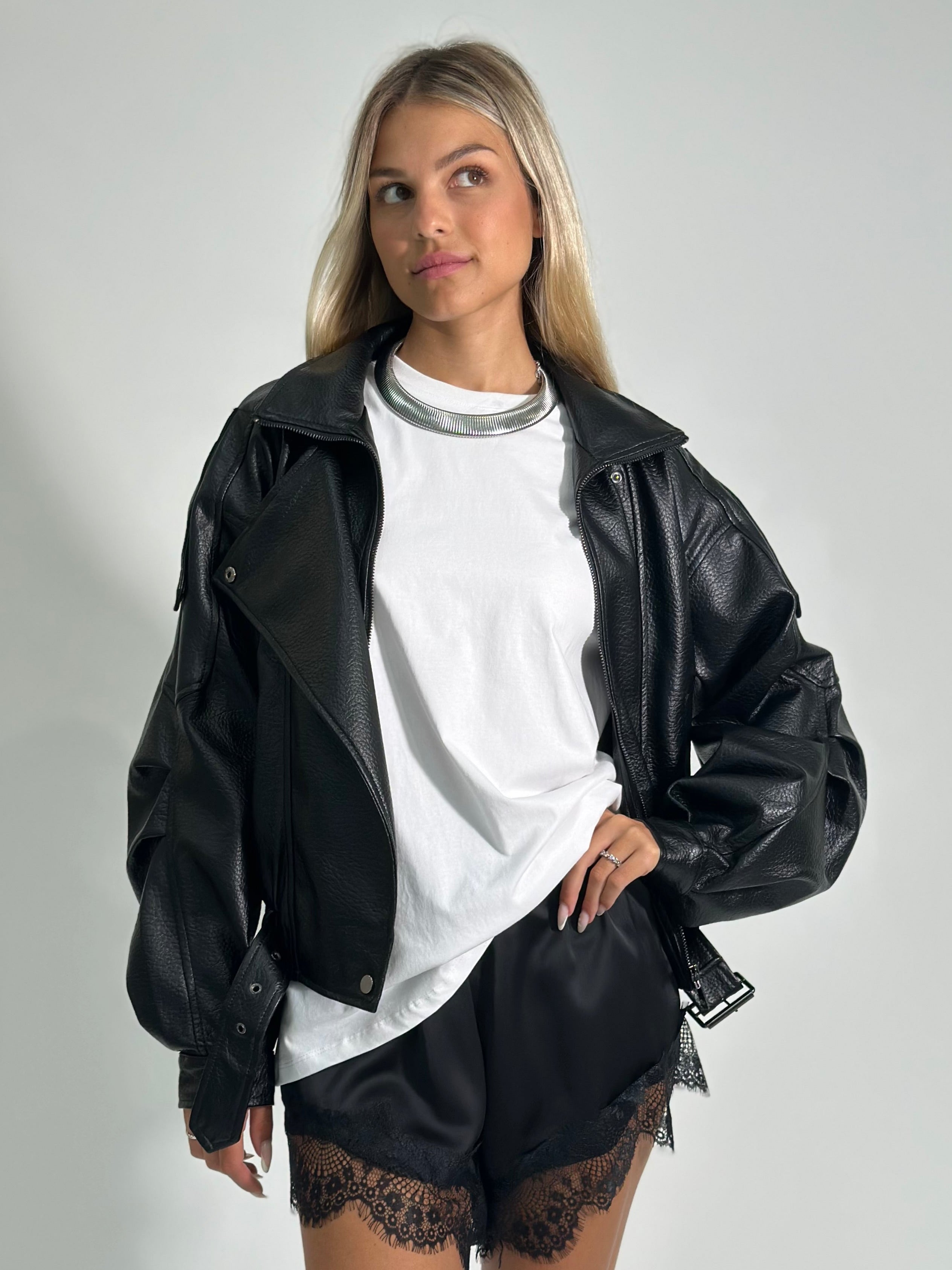 Giacca bomber 2898 NERO