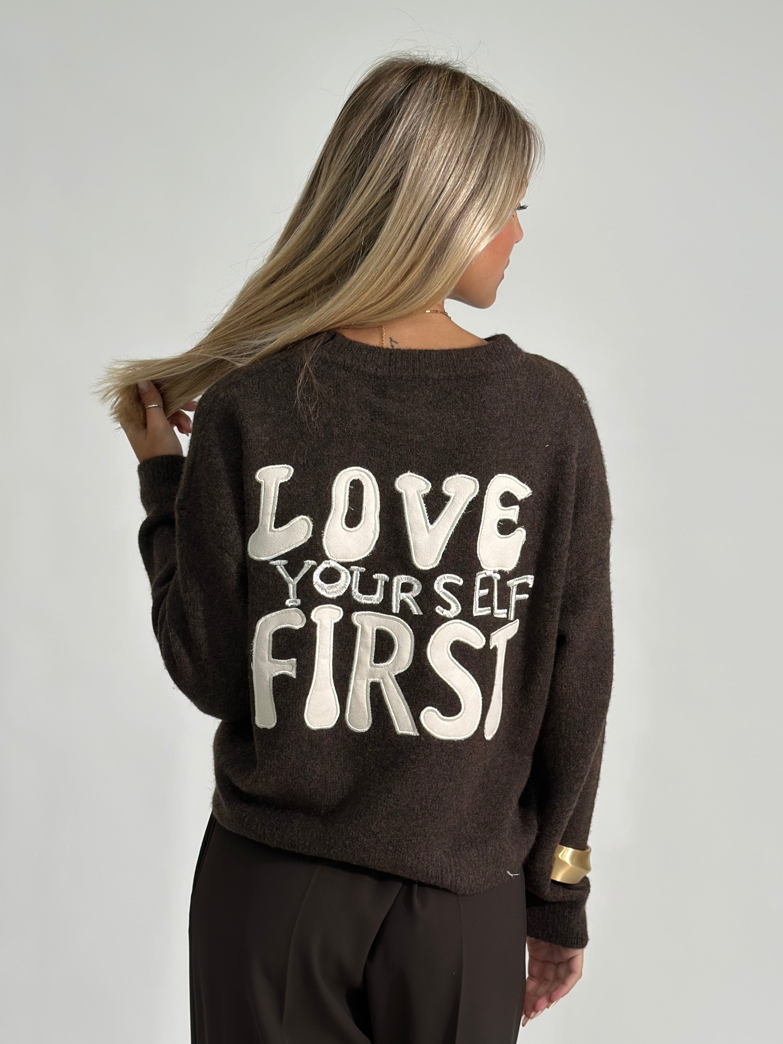 Maglia cuore 2583 MORO