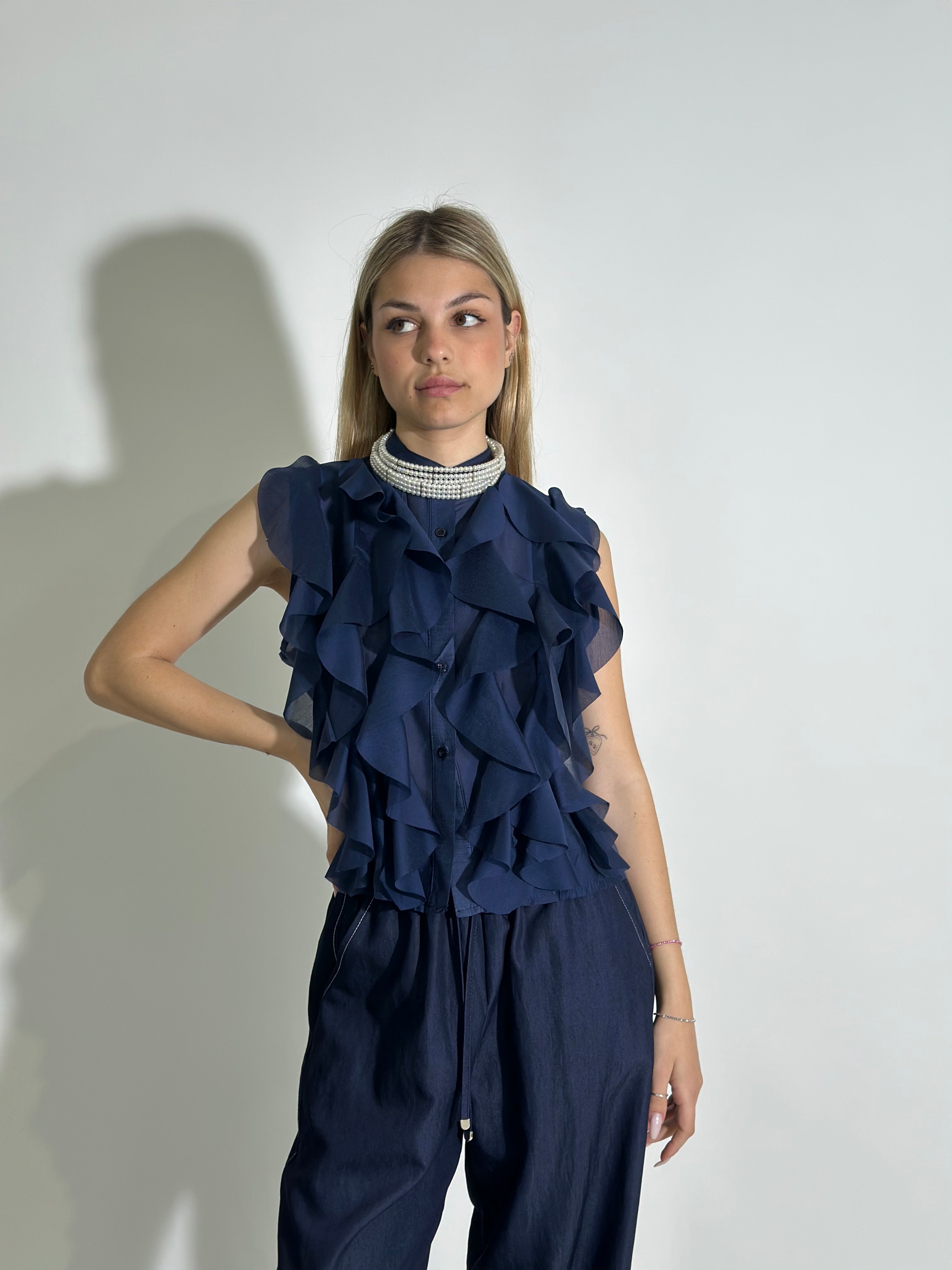 Camicia rouge 672 BLU