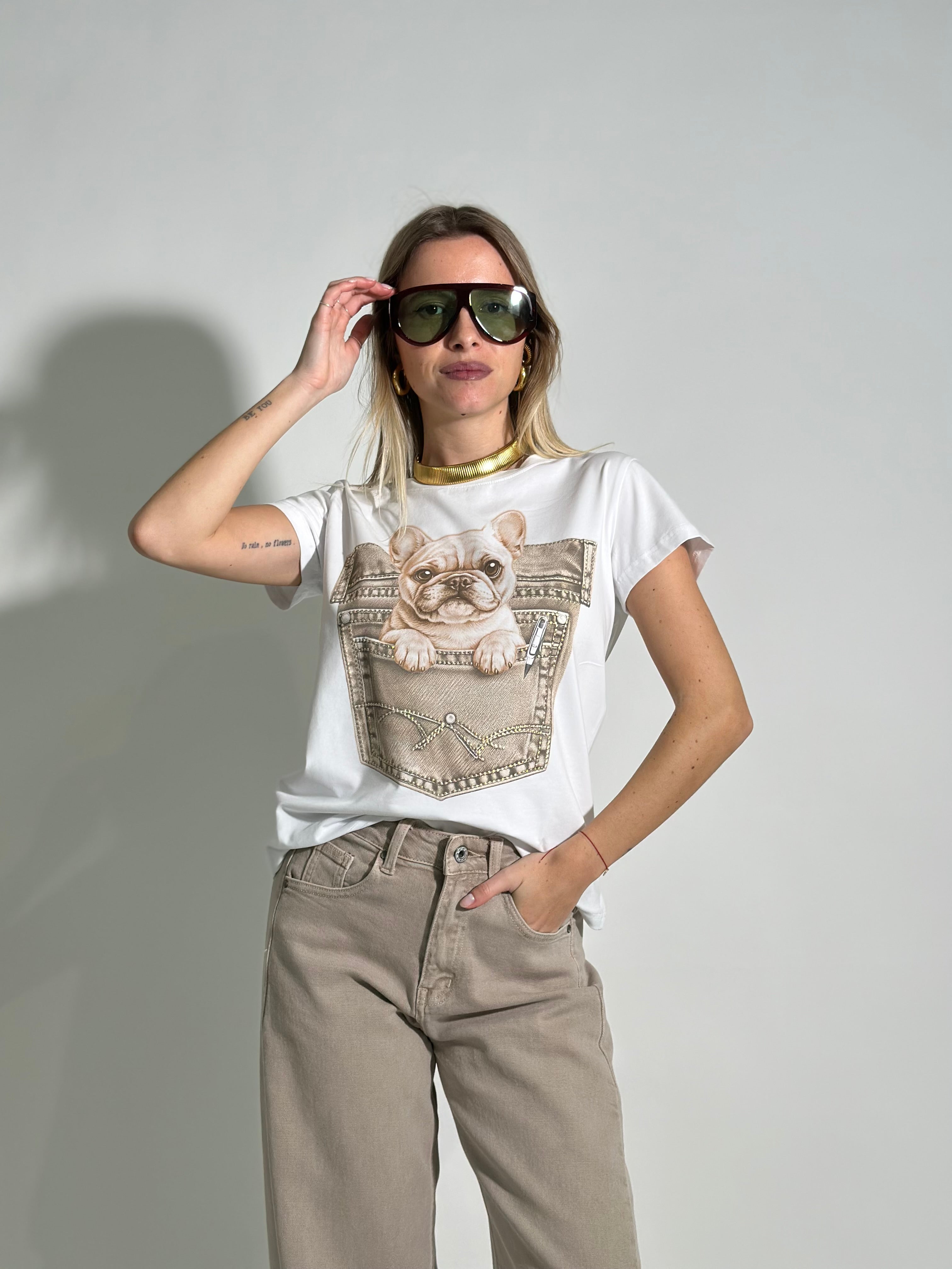 T-shirt bulldog 301 PROMO 3+1 OMAGGIO