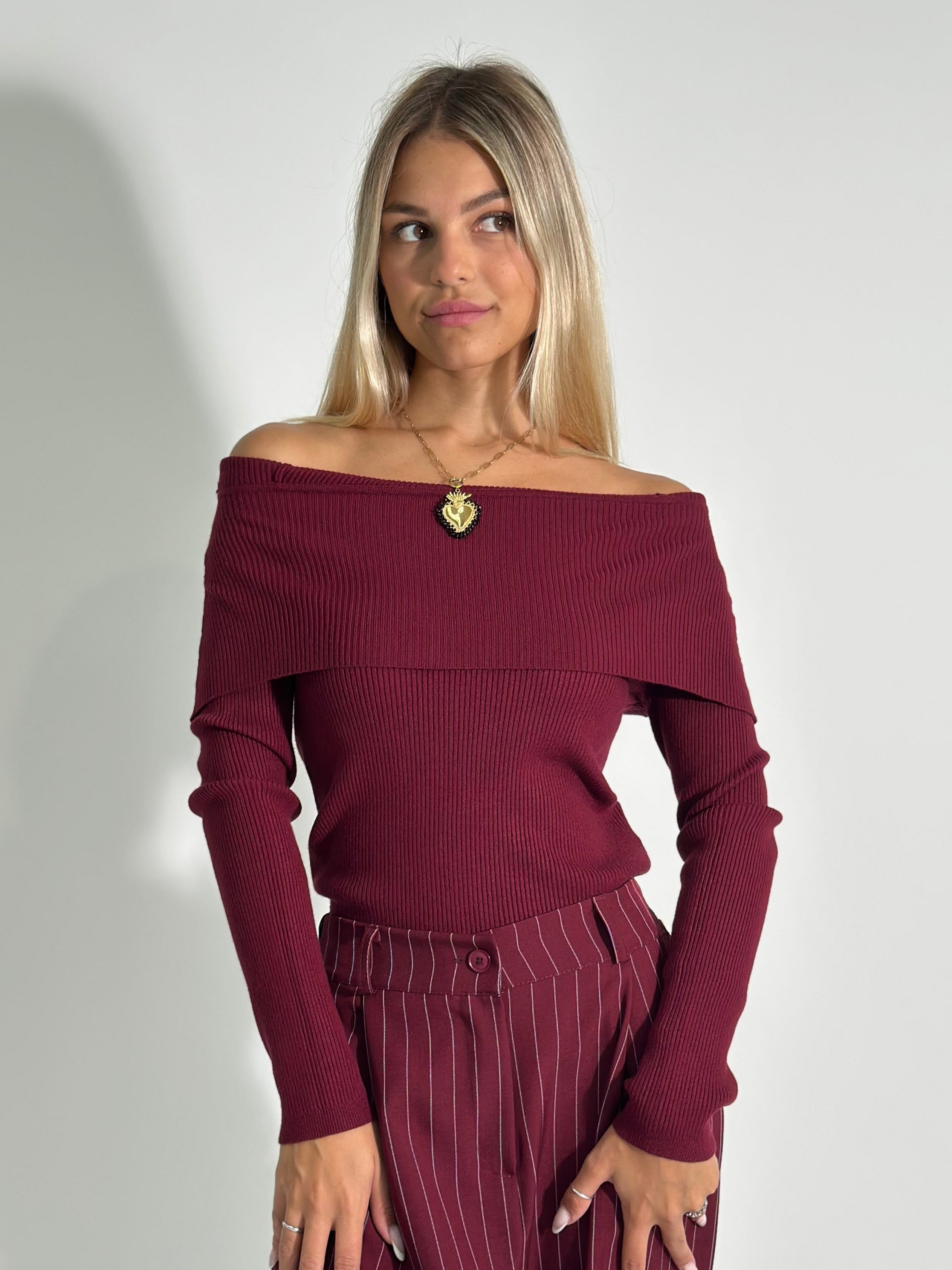 Maglia omerale 5203 BURGUNDY