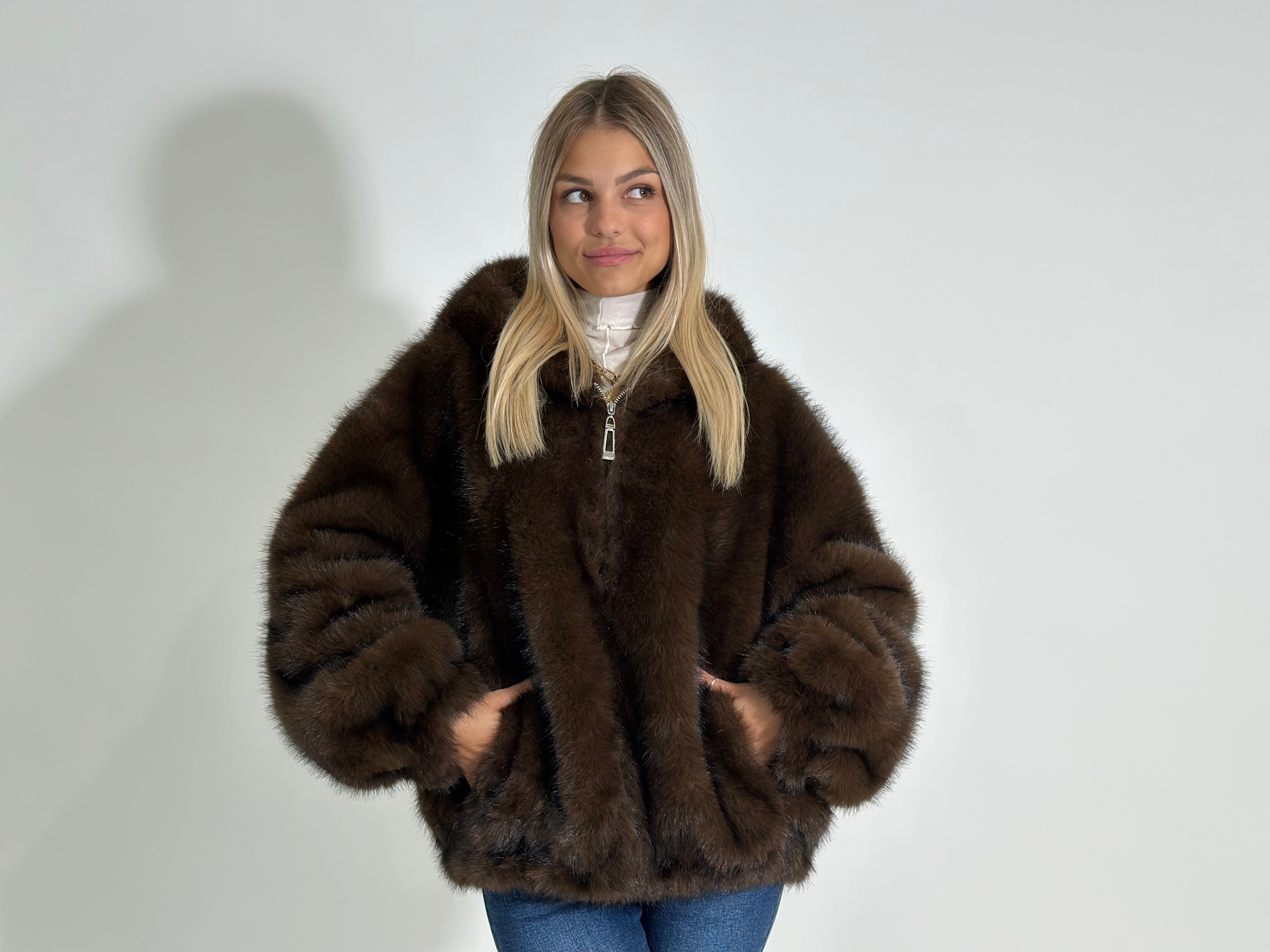 Pelliccia bomber 00322