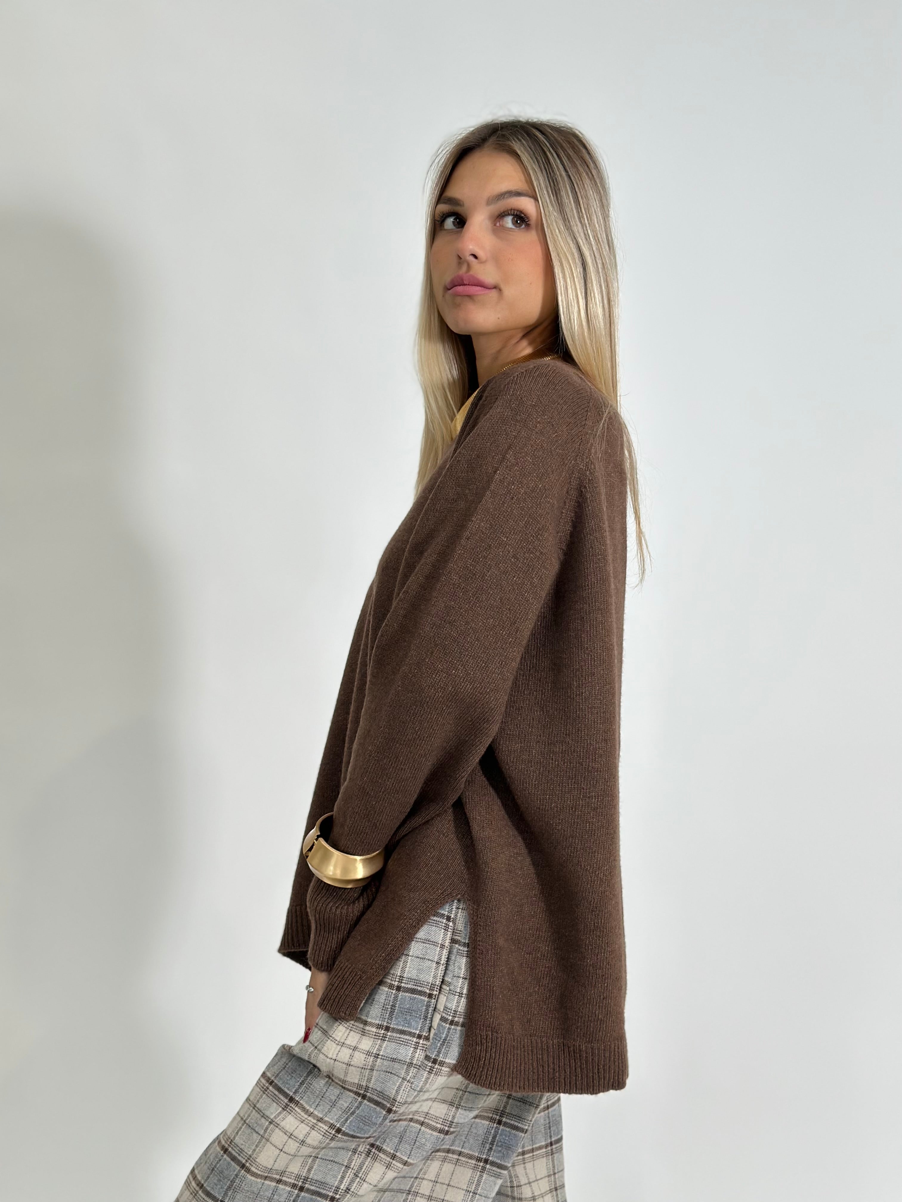 Maglia Cashmere 6617 MORO