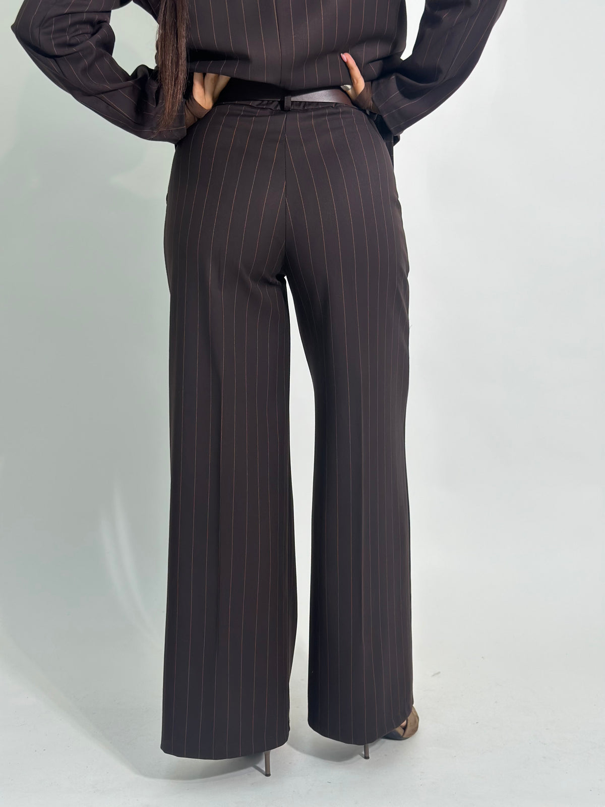 Pantalone gessato TRIS 5897