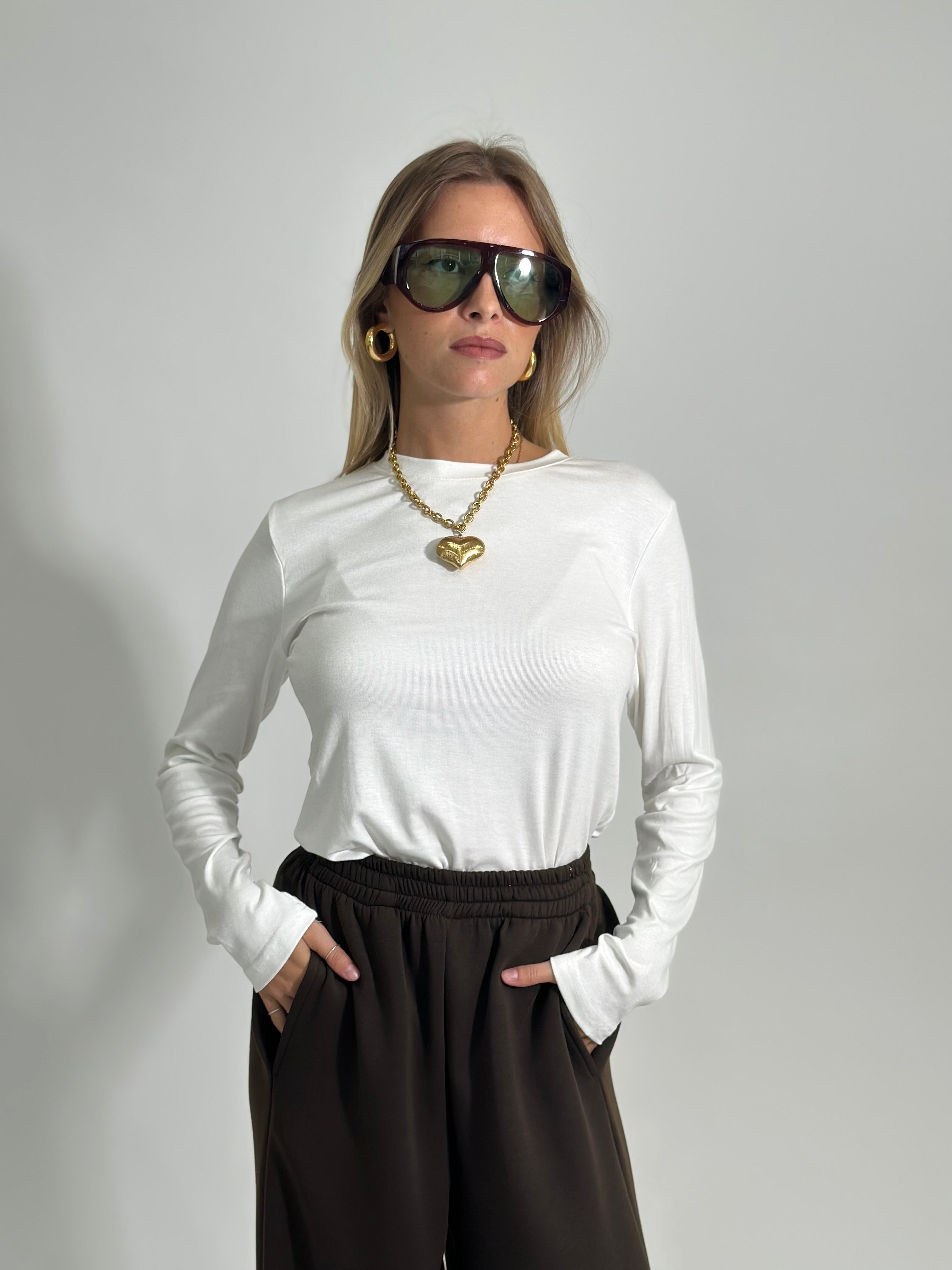 Maglia basica 6010 BIANCO