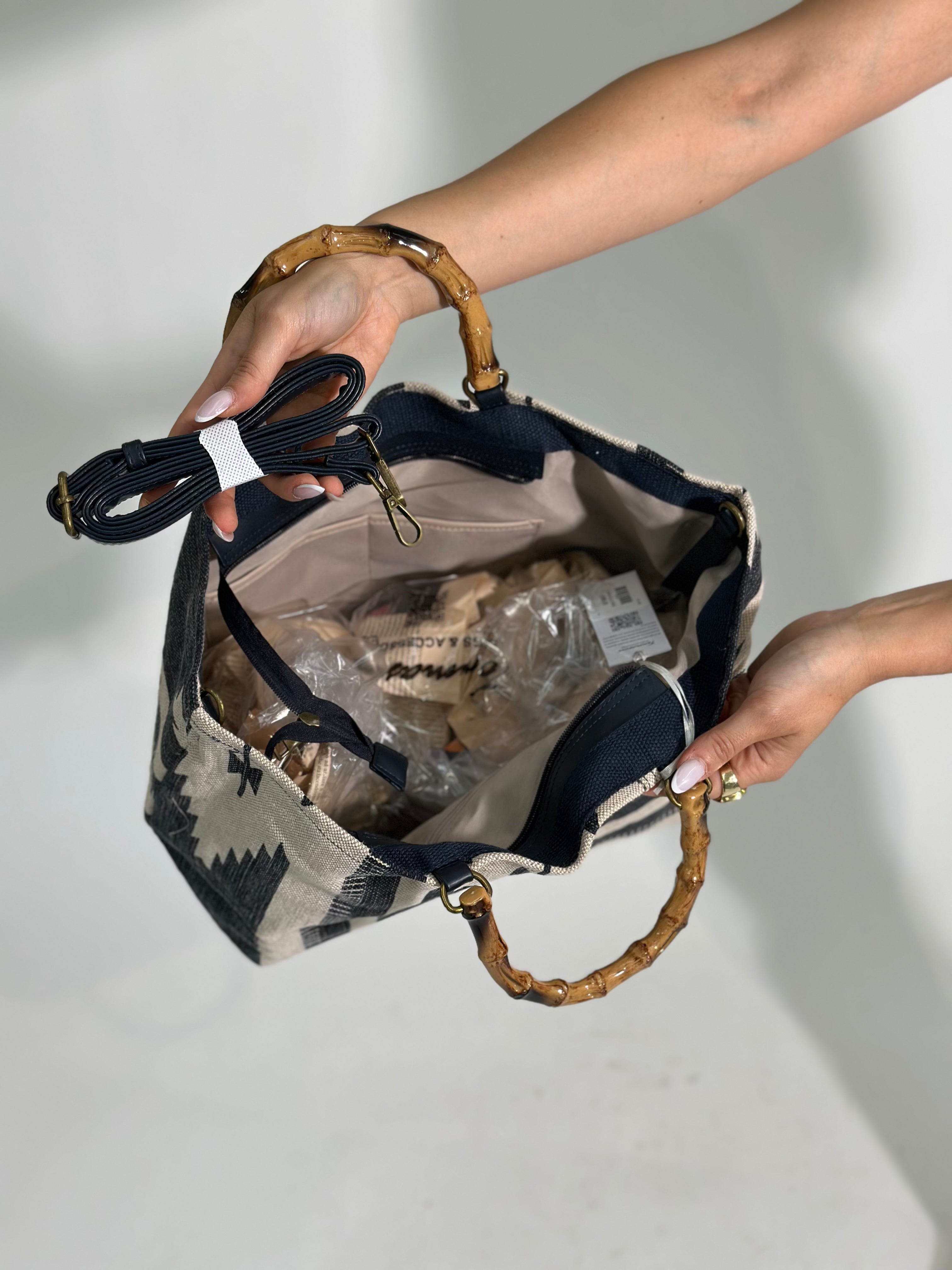 Borsa bambù maxi 3809