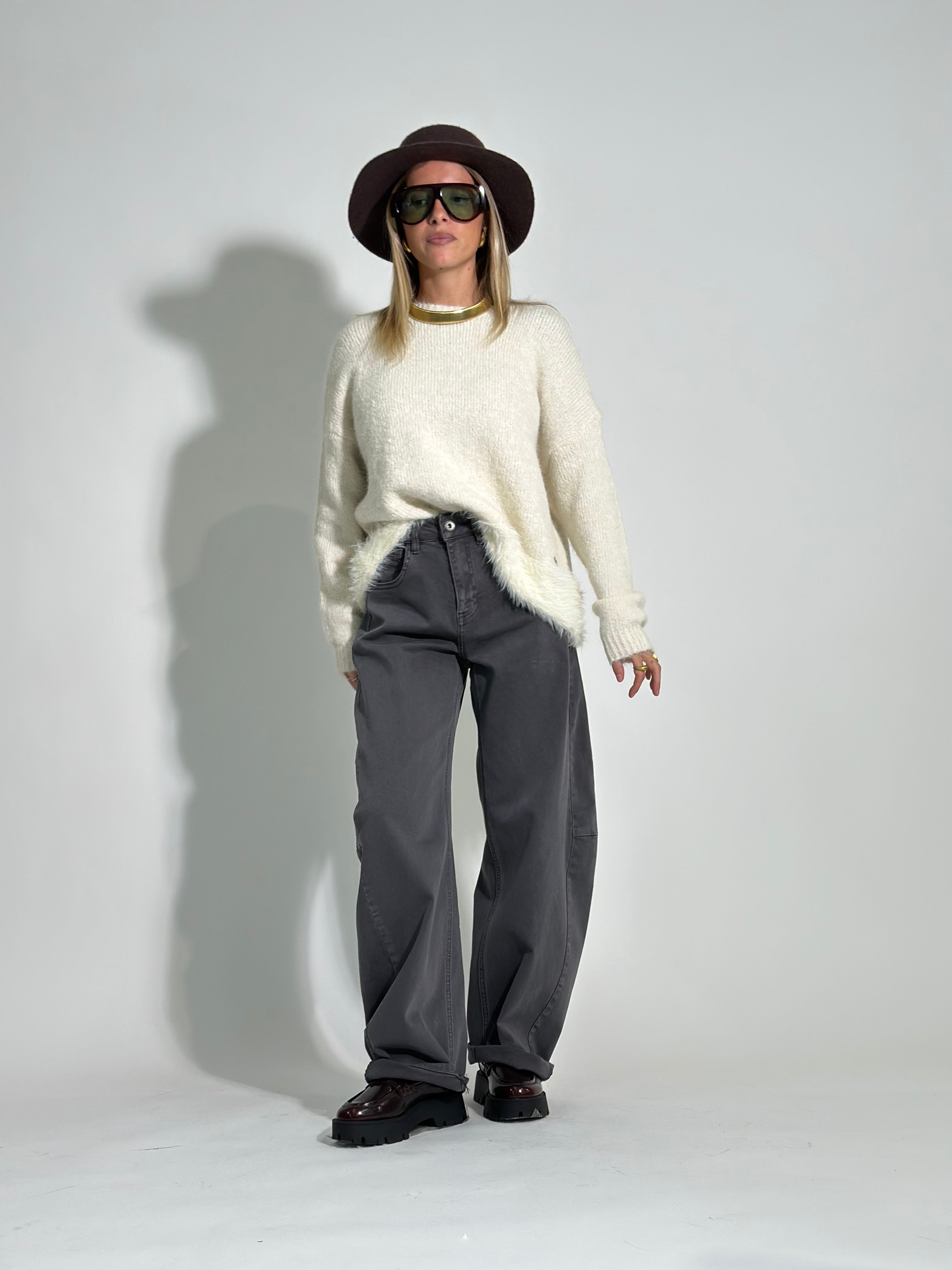 Pantalone baloon 9285 GRIGIO