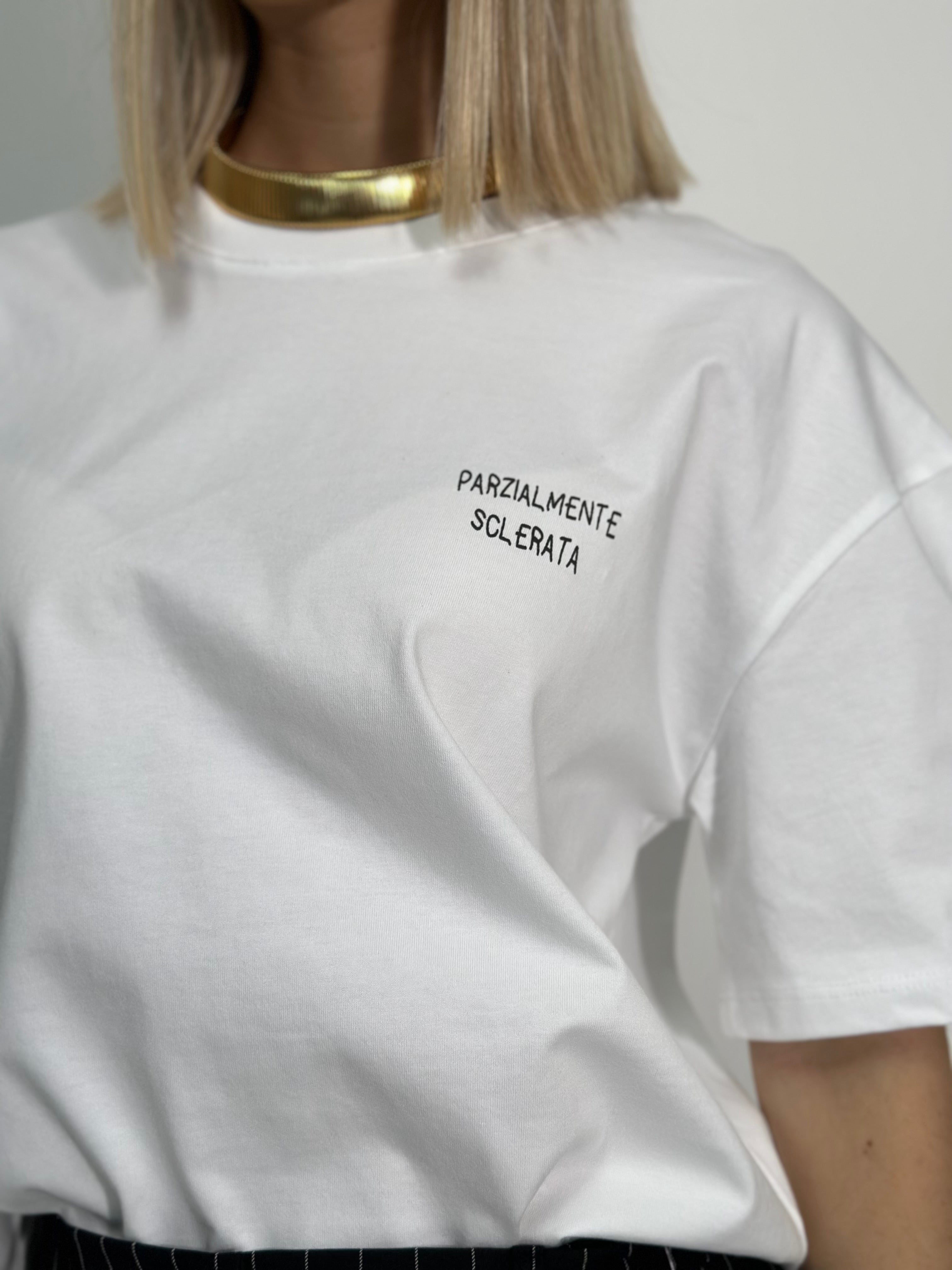 T-shirt "parzialmente sclerata" 5305