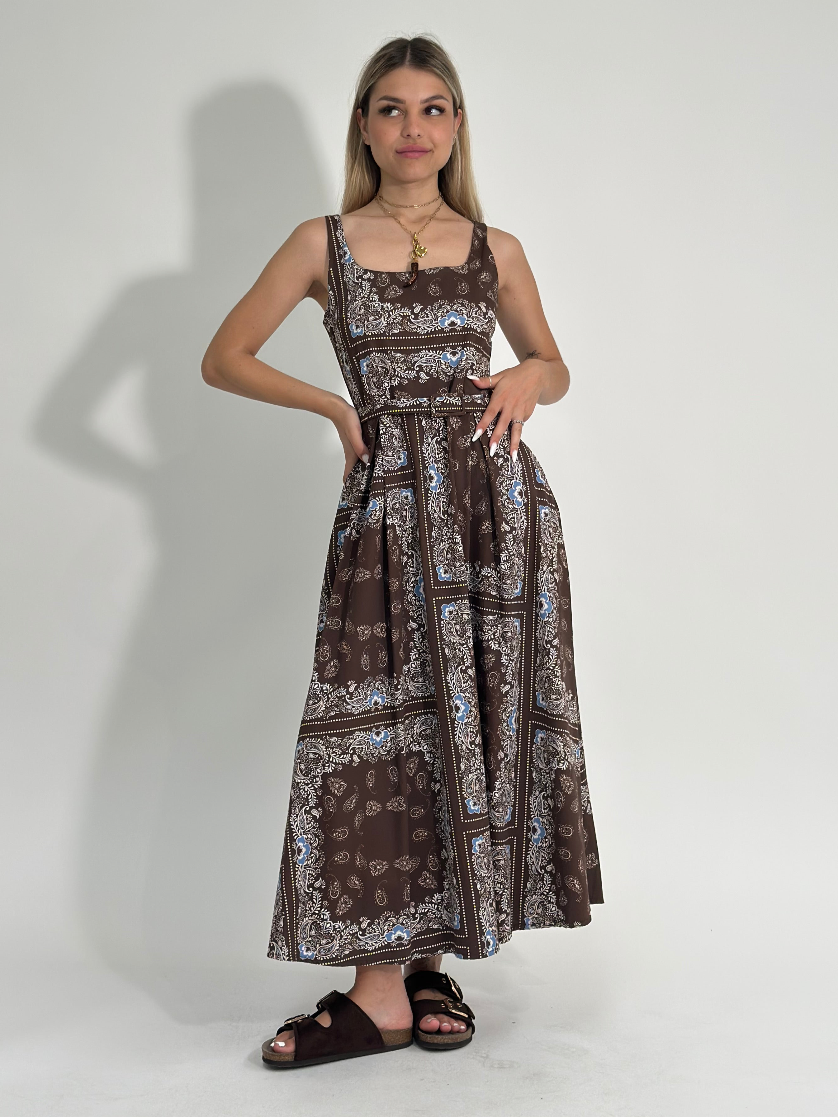 Abito 24185 BROWN