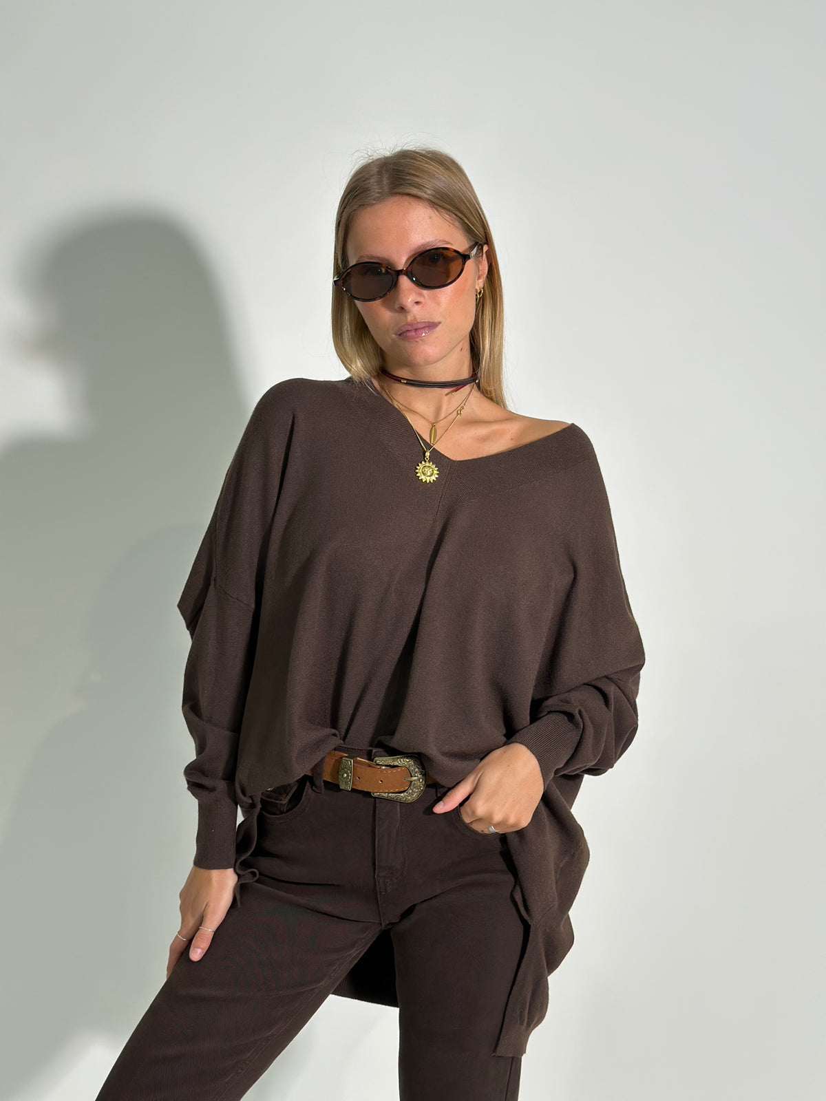 Maglia over M6010 MORO