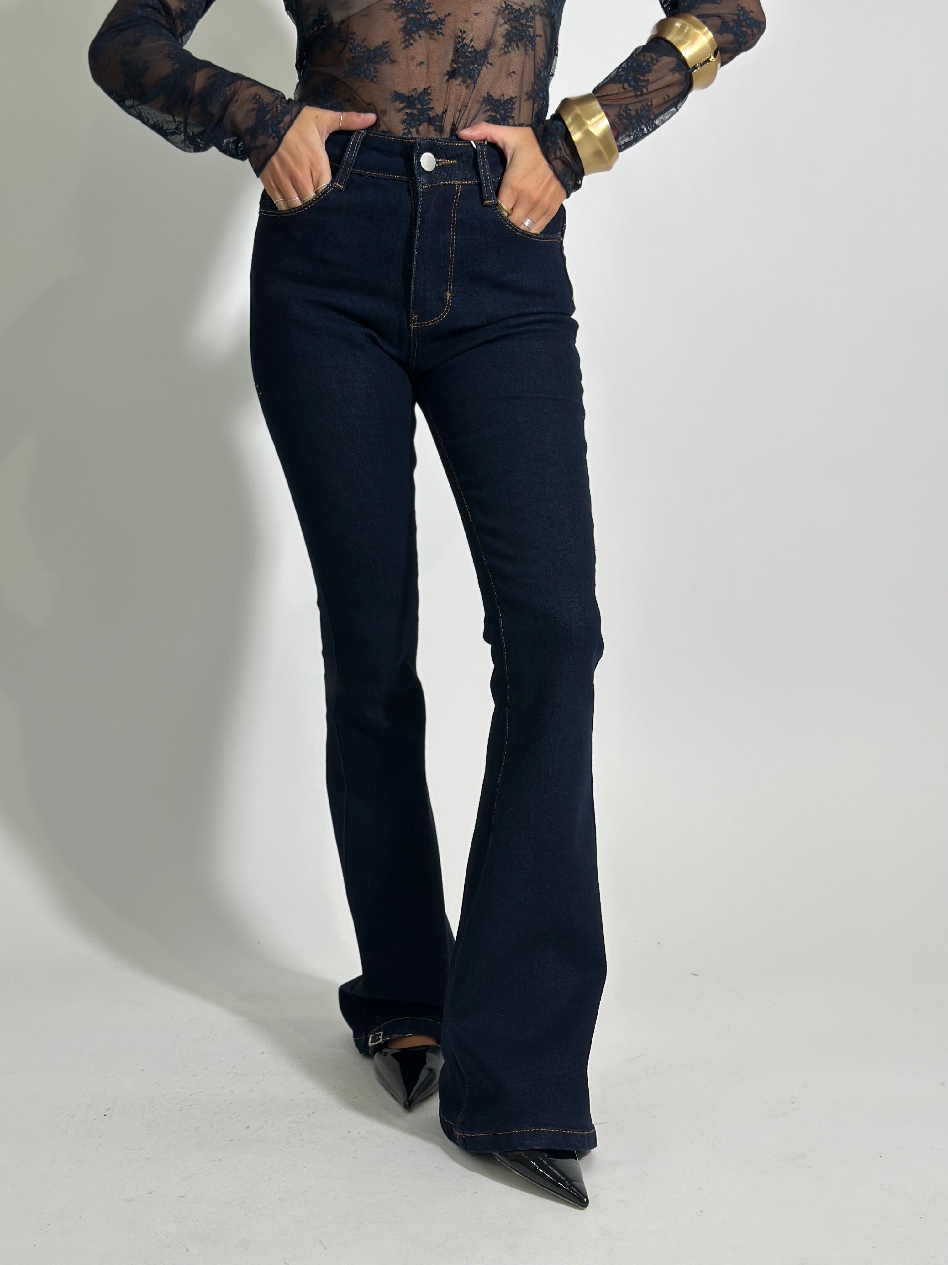 Jeans blu denim CZ062