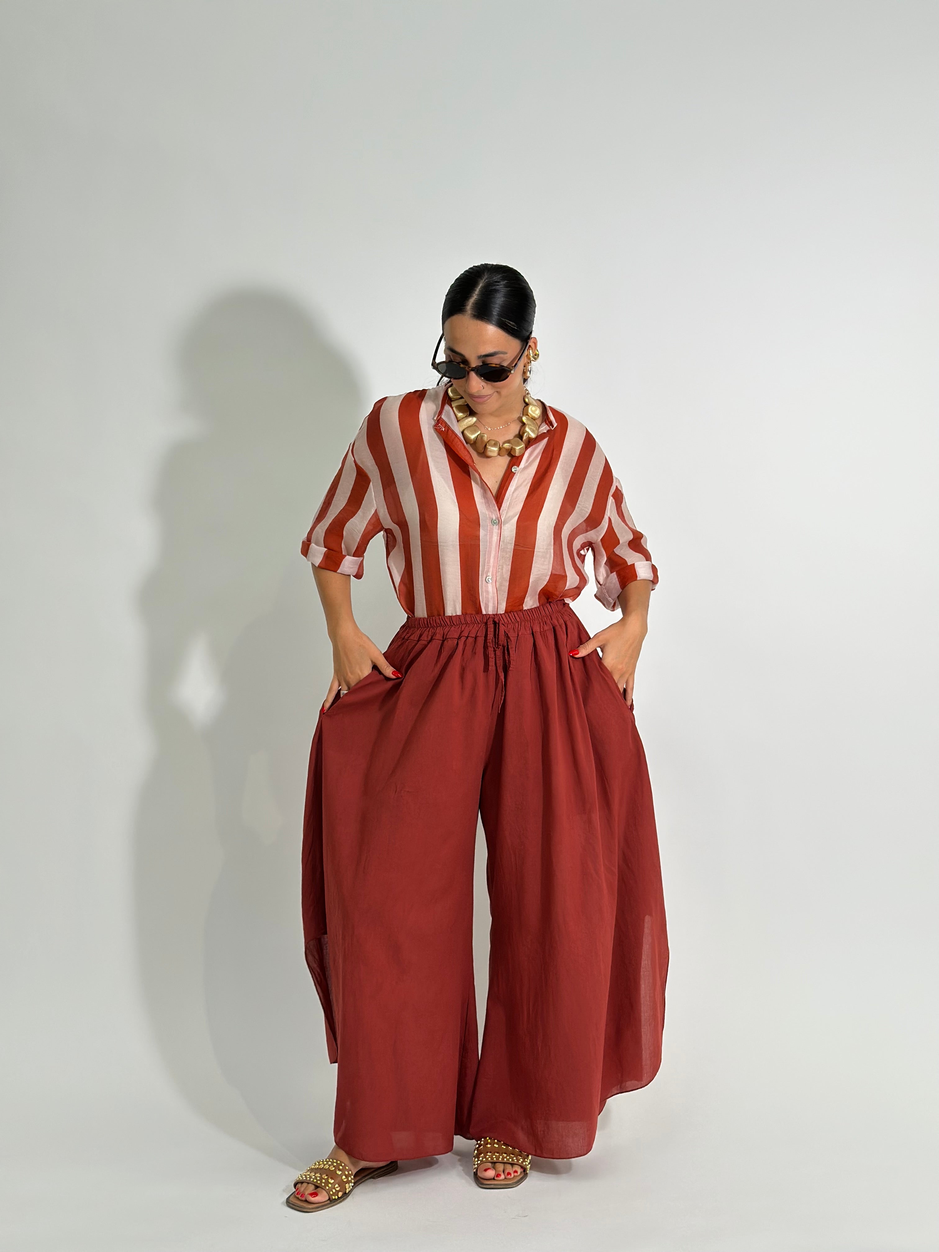 Camicia mood 2907 MATTONE
