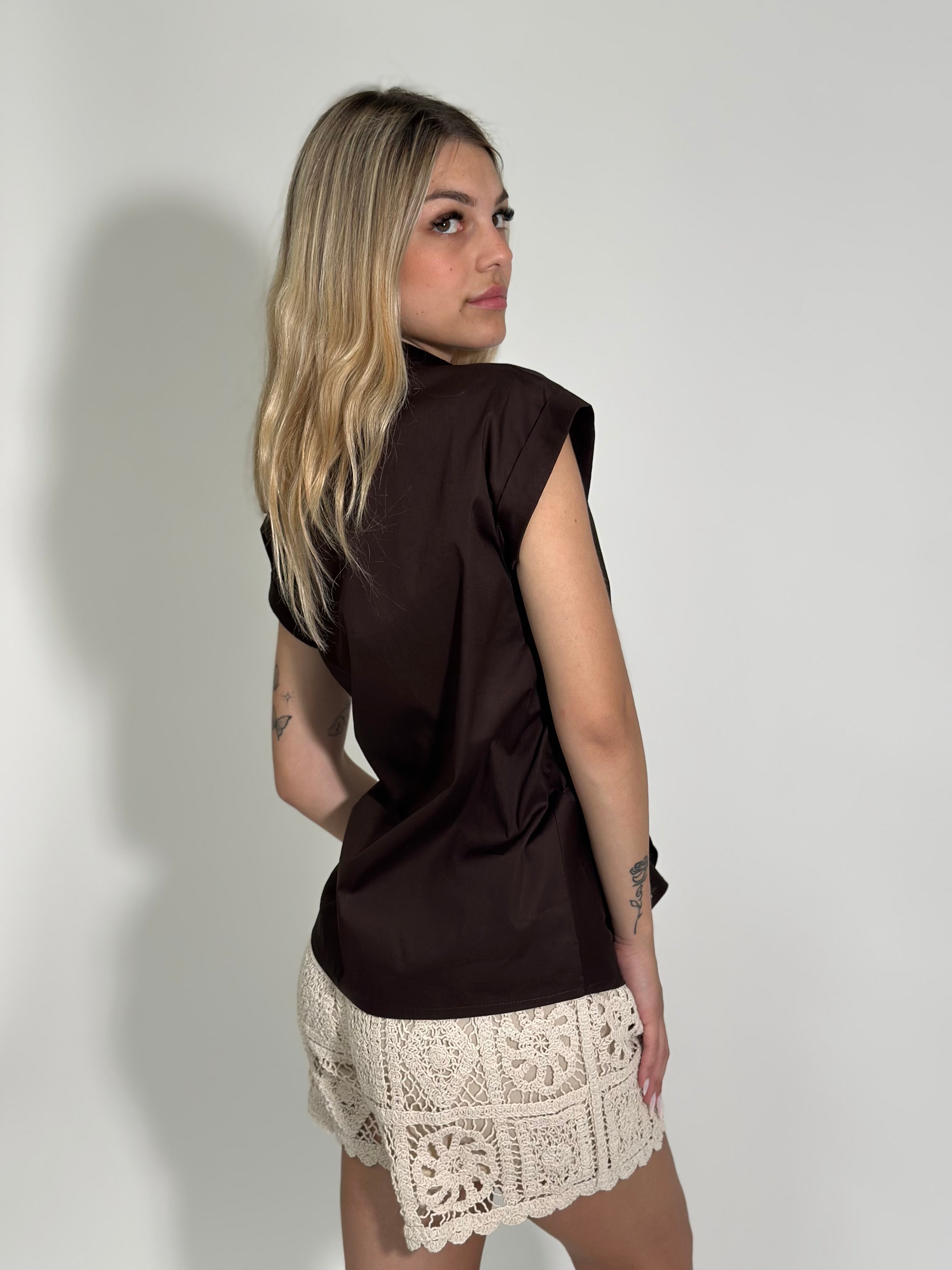 Camicia fiocco 27305 CAFFE'