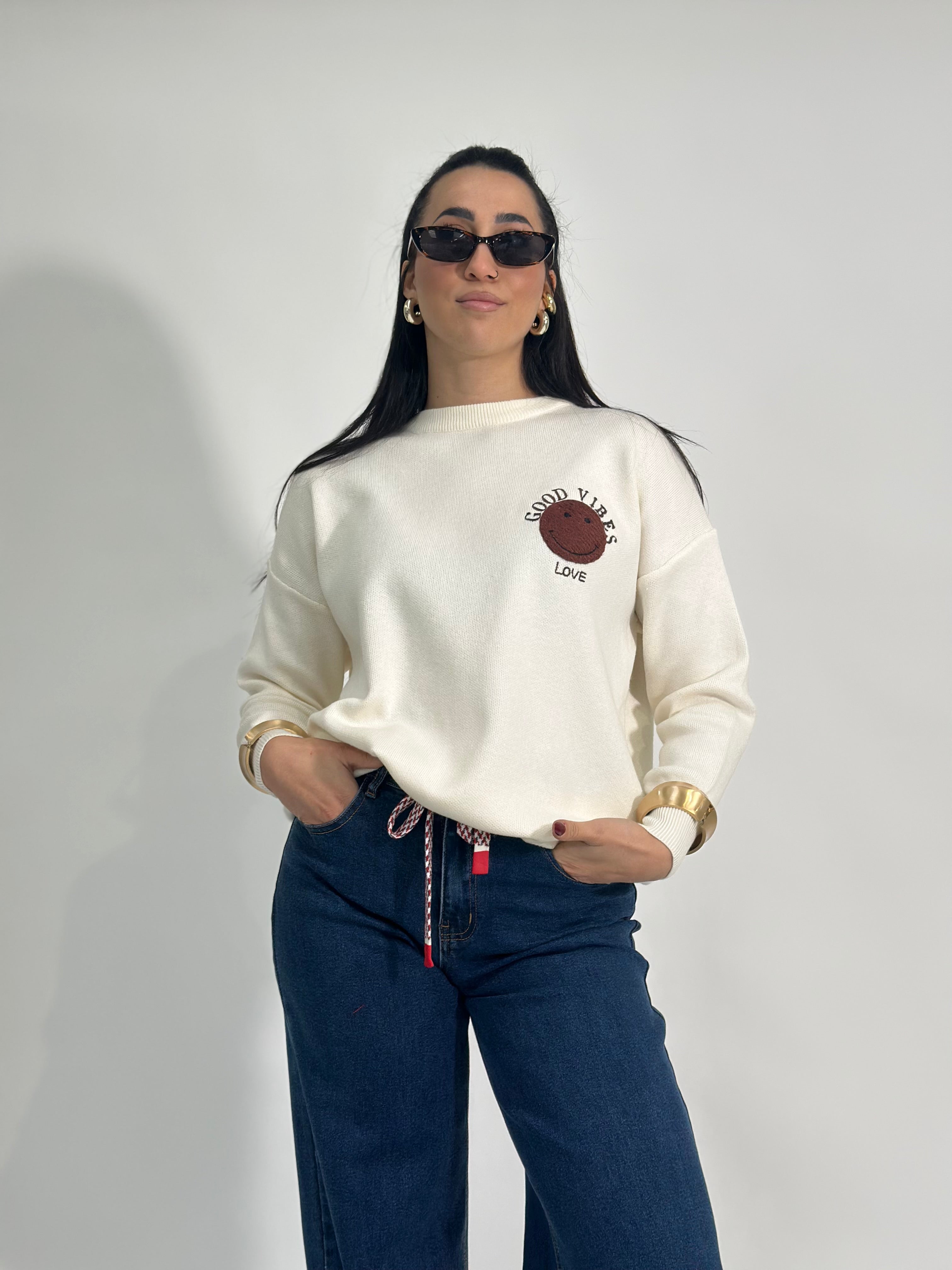 Maglia good vibes S11167