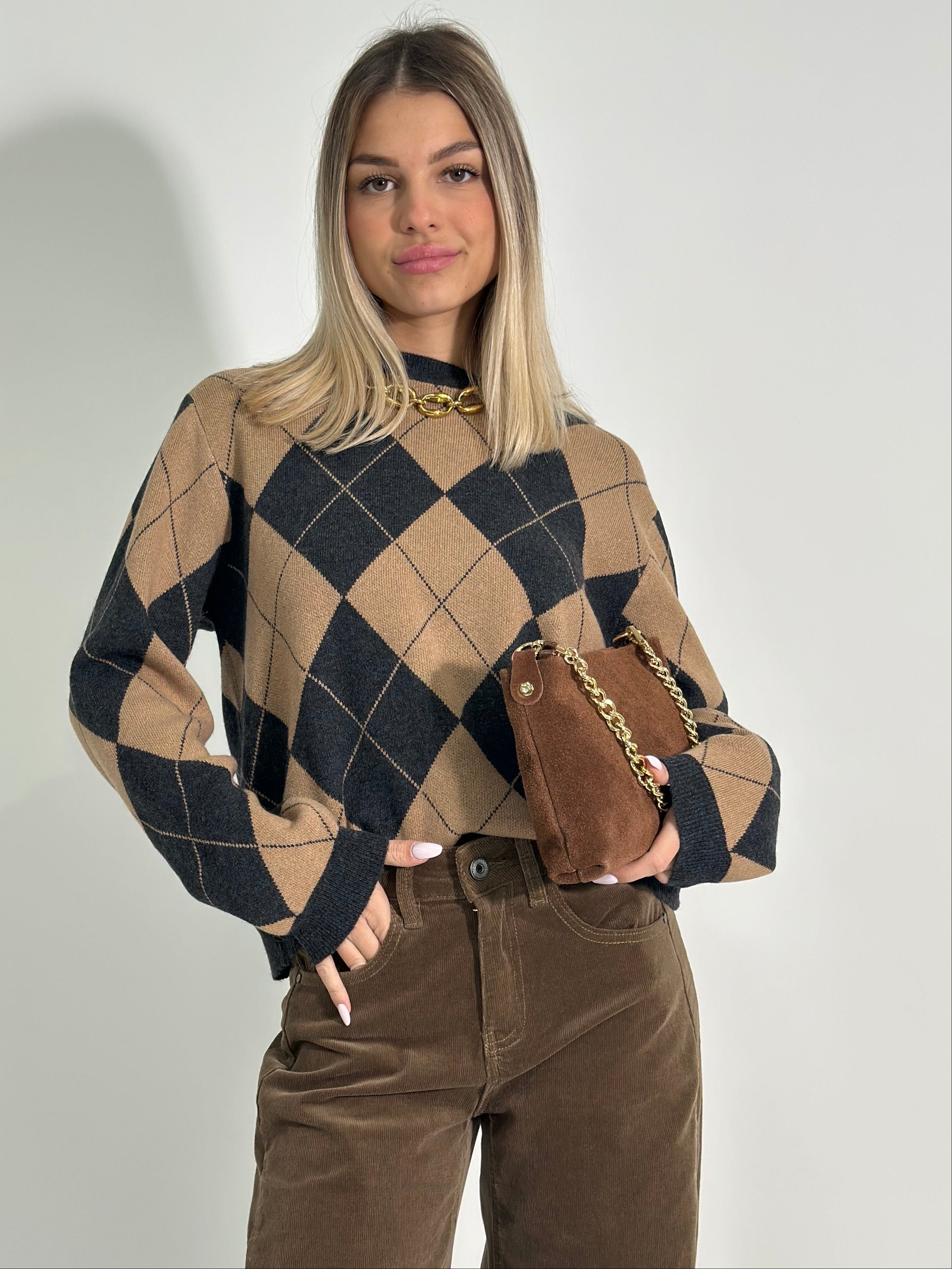 Maglia rombi 25136 CAMEL