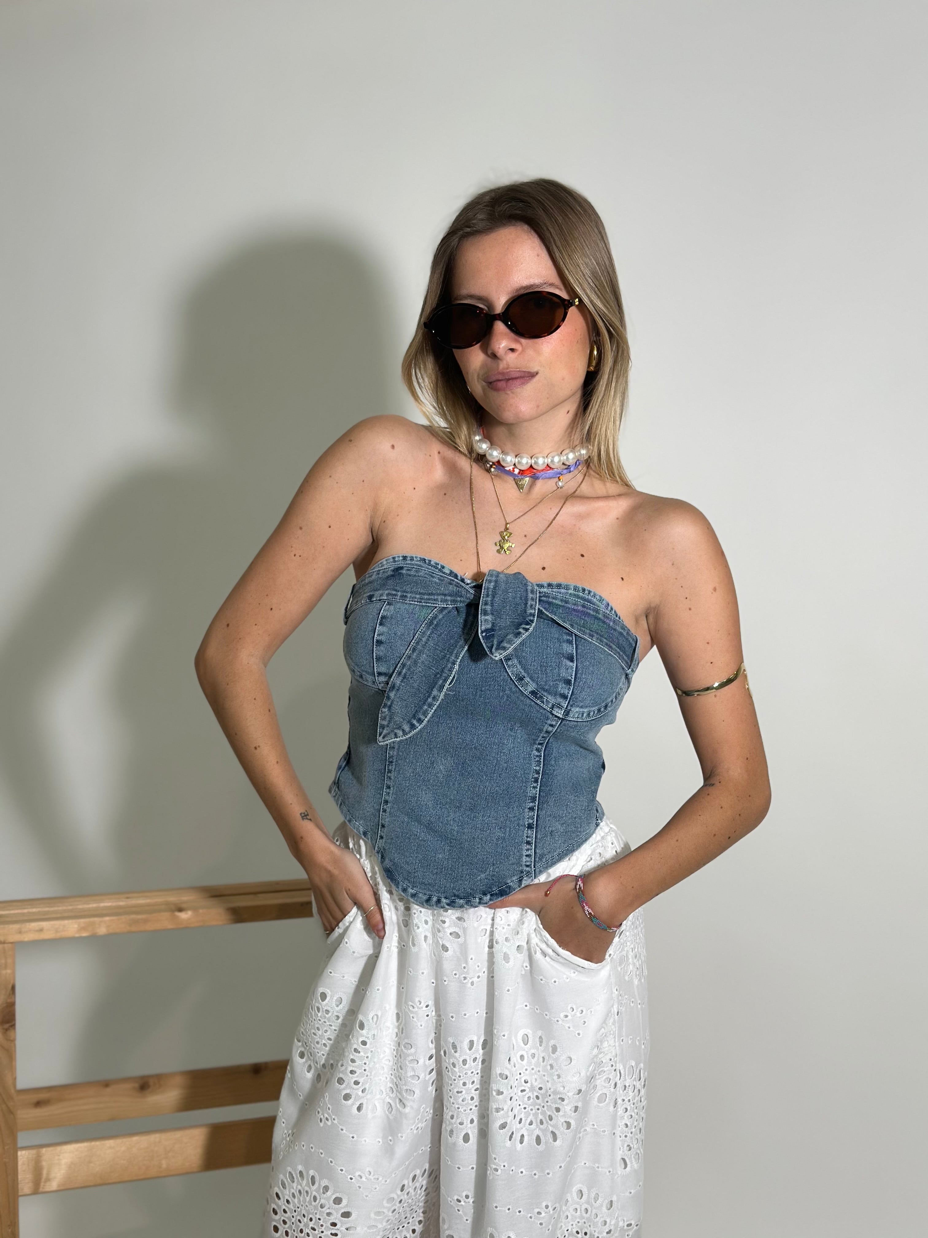 Top denim 9622