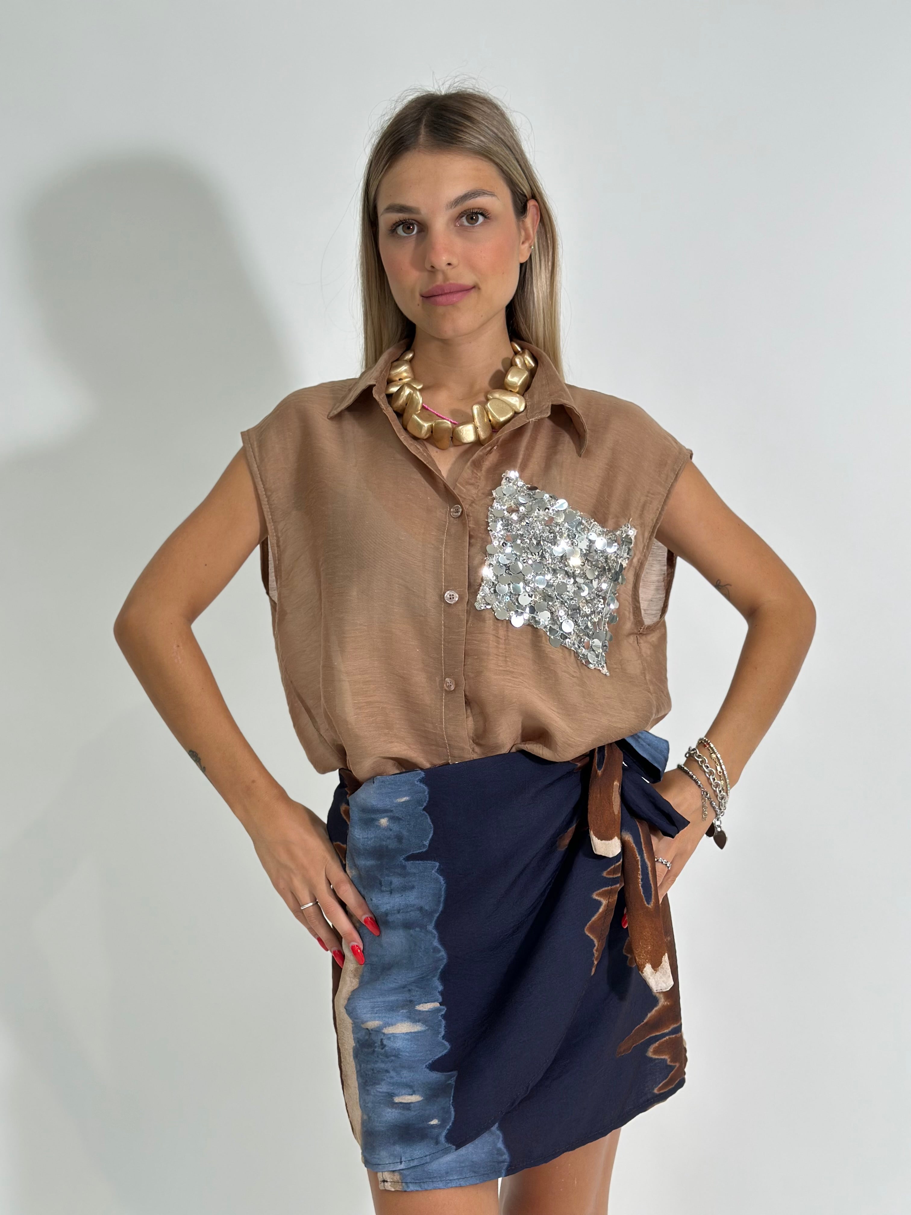 Camicia paillettes 721