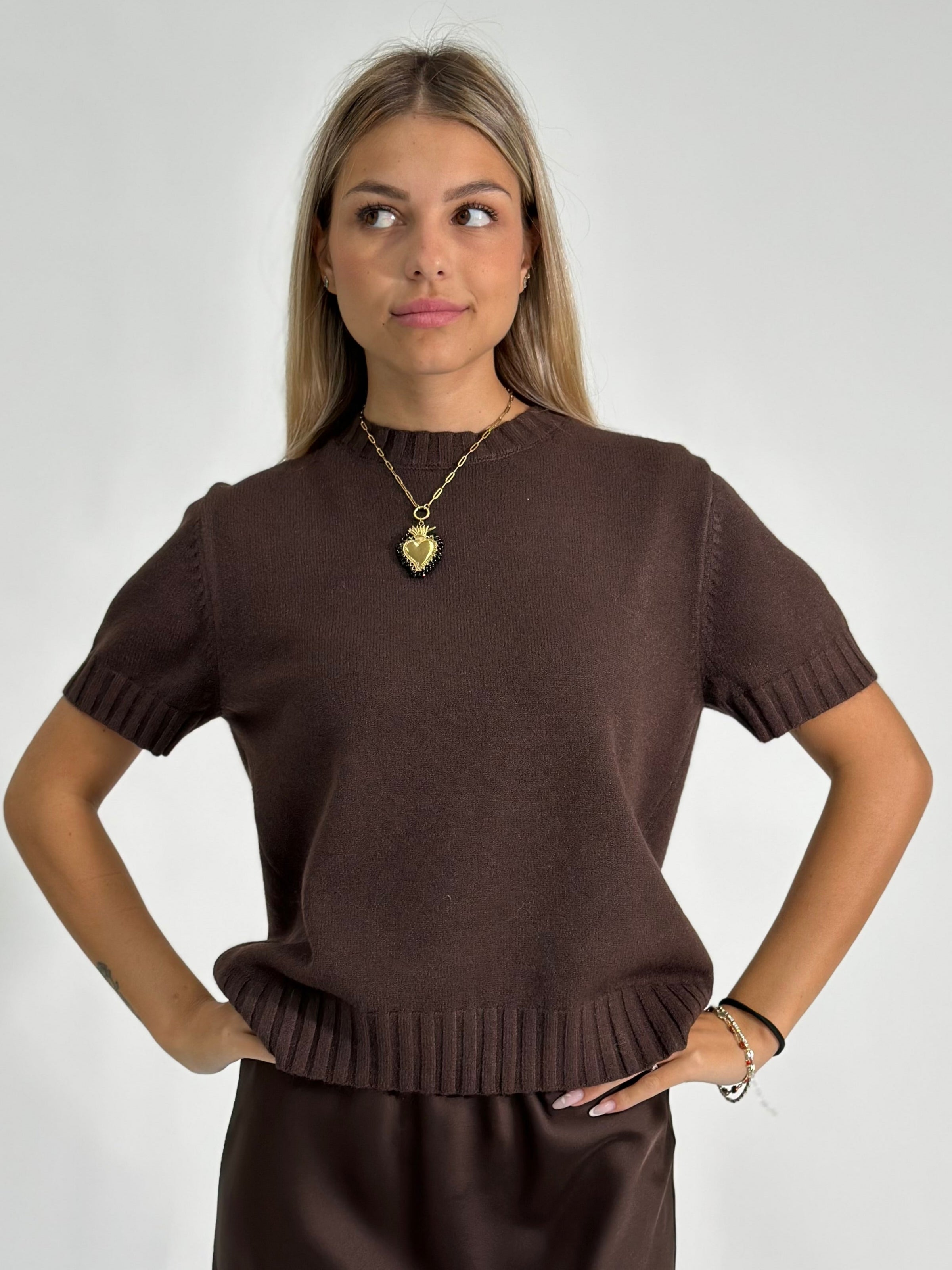 Maglia scatoletta 112 MORO