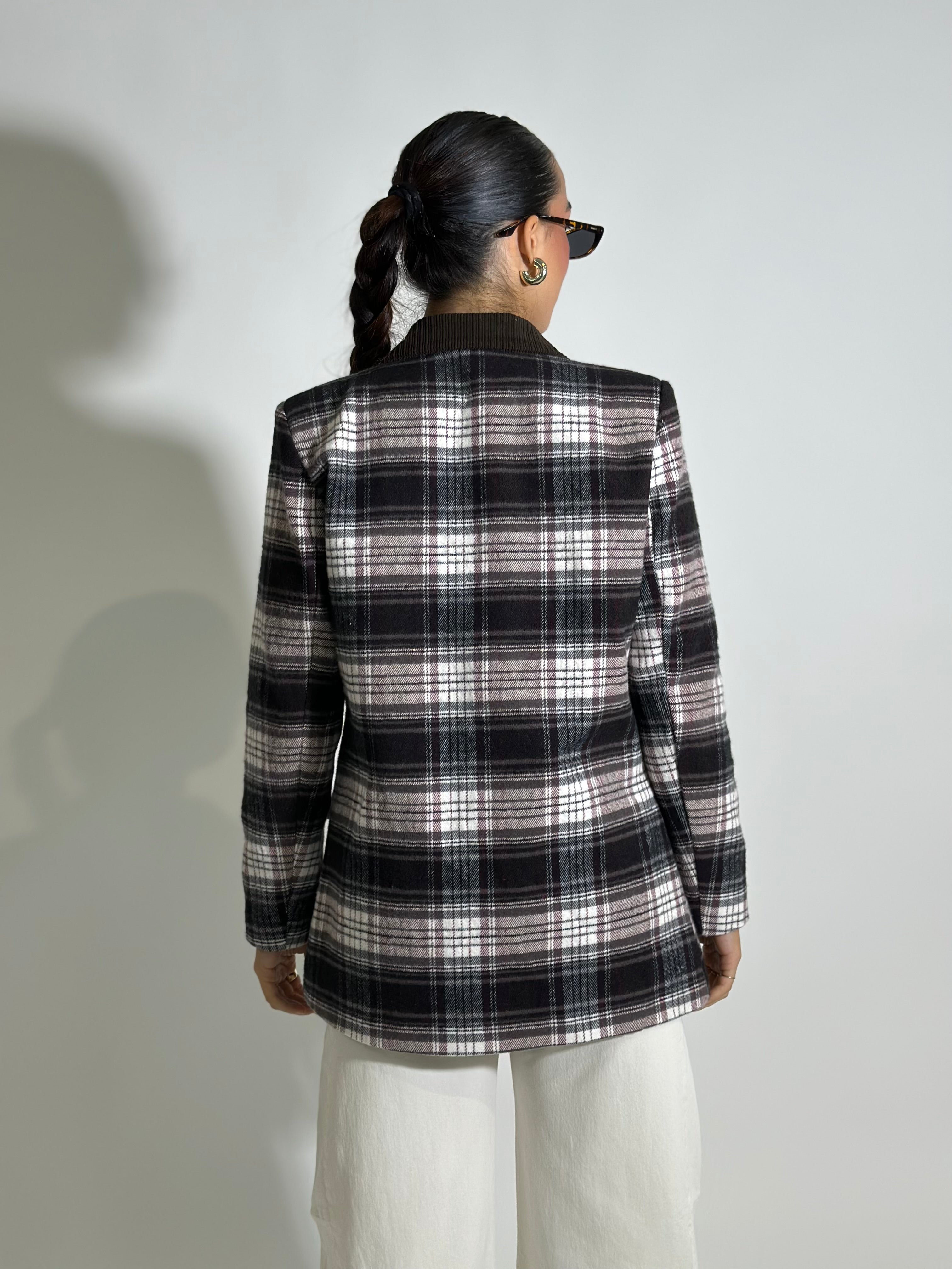 Giacca quadri 211026 MORO
