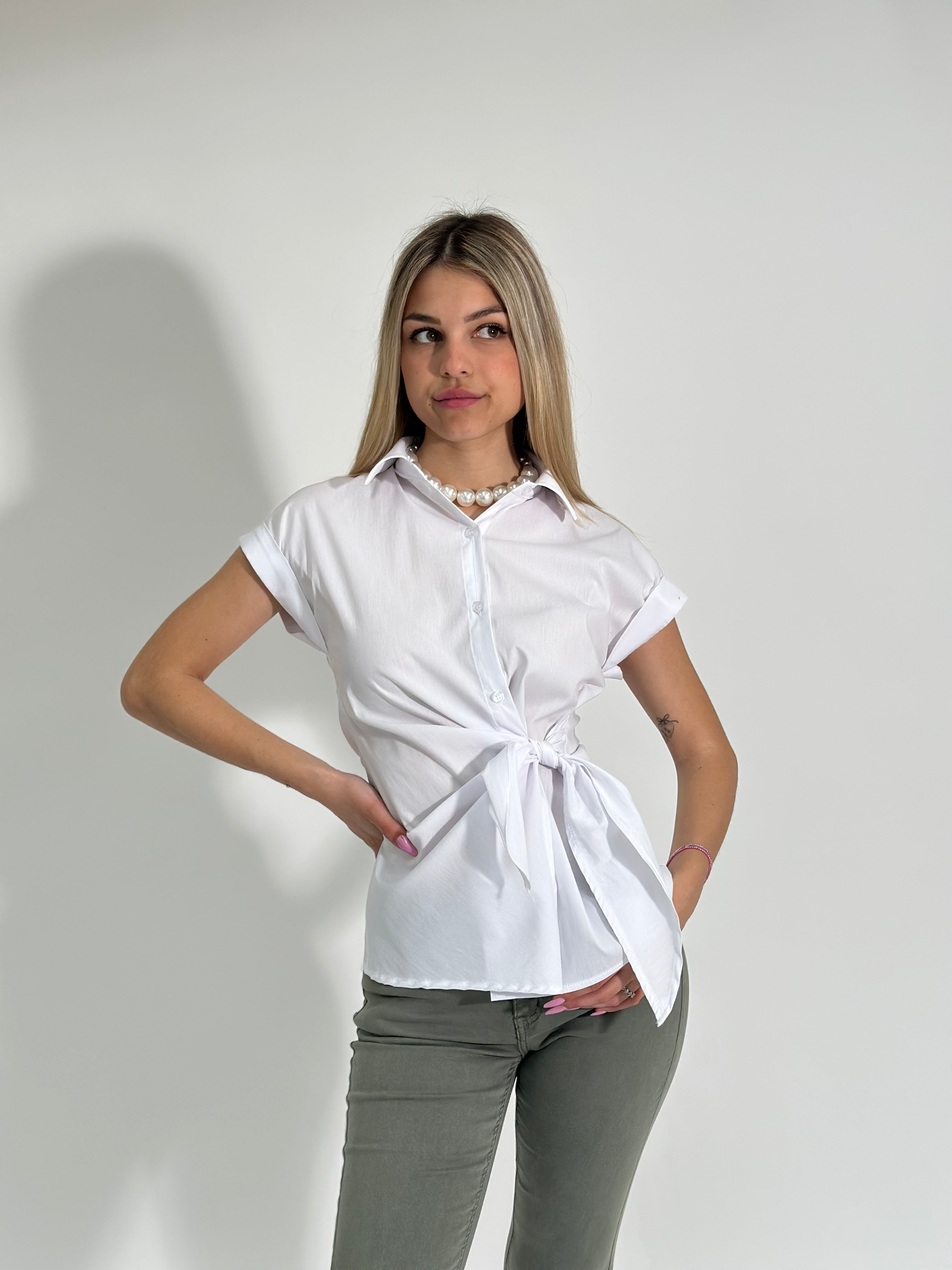 Camicia fiocco 17824 BIANCO