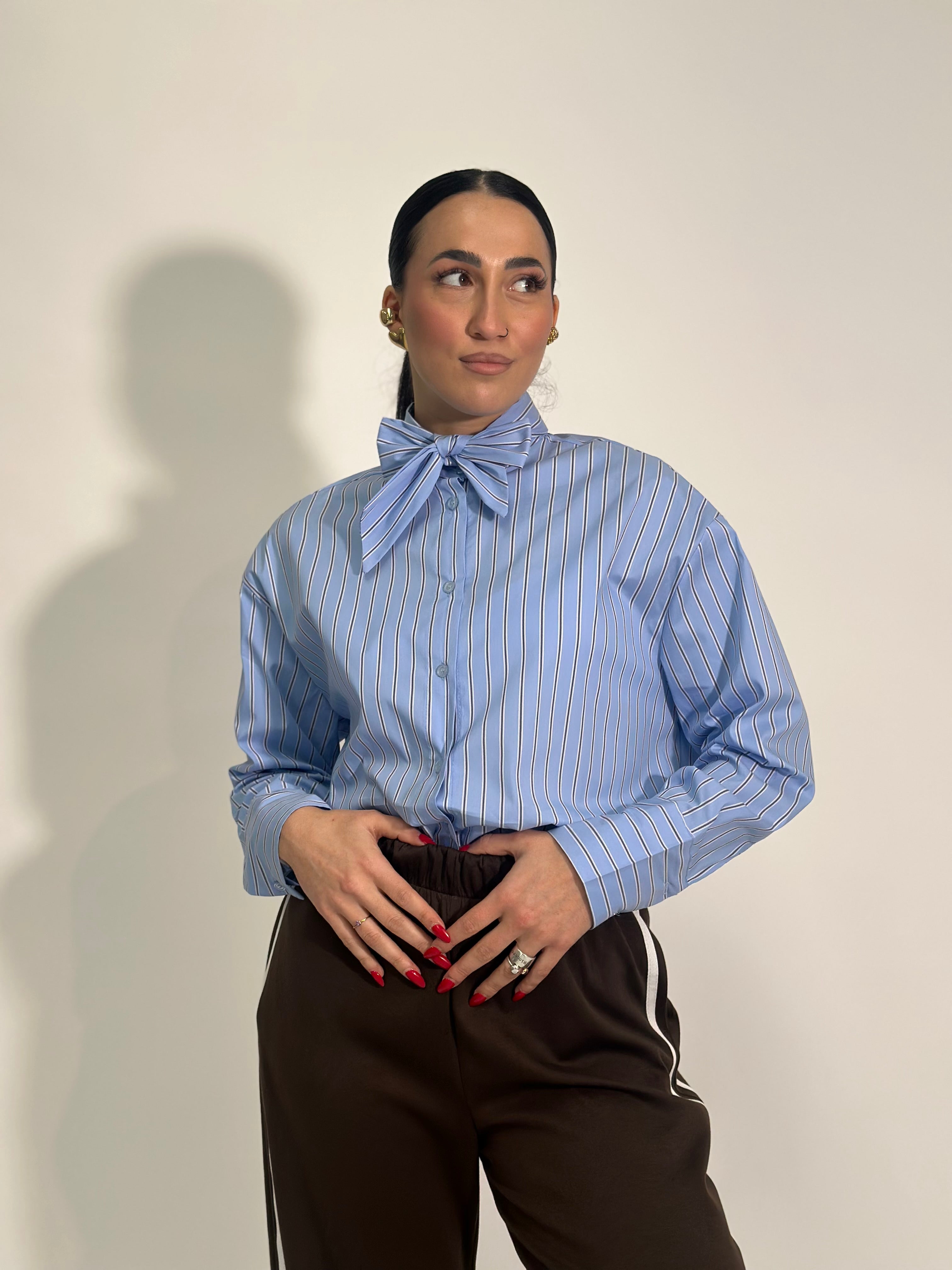 Camicia Hellen fiocco 25629