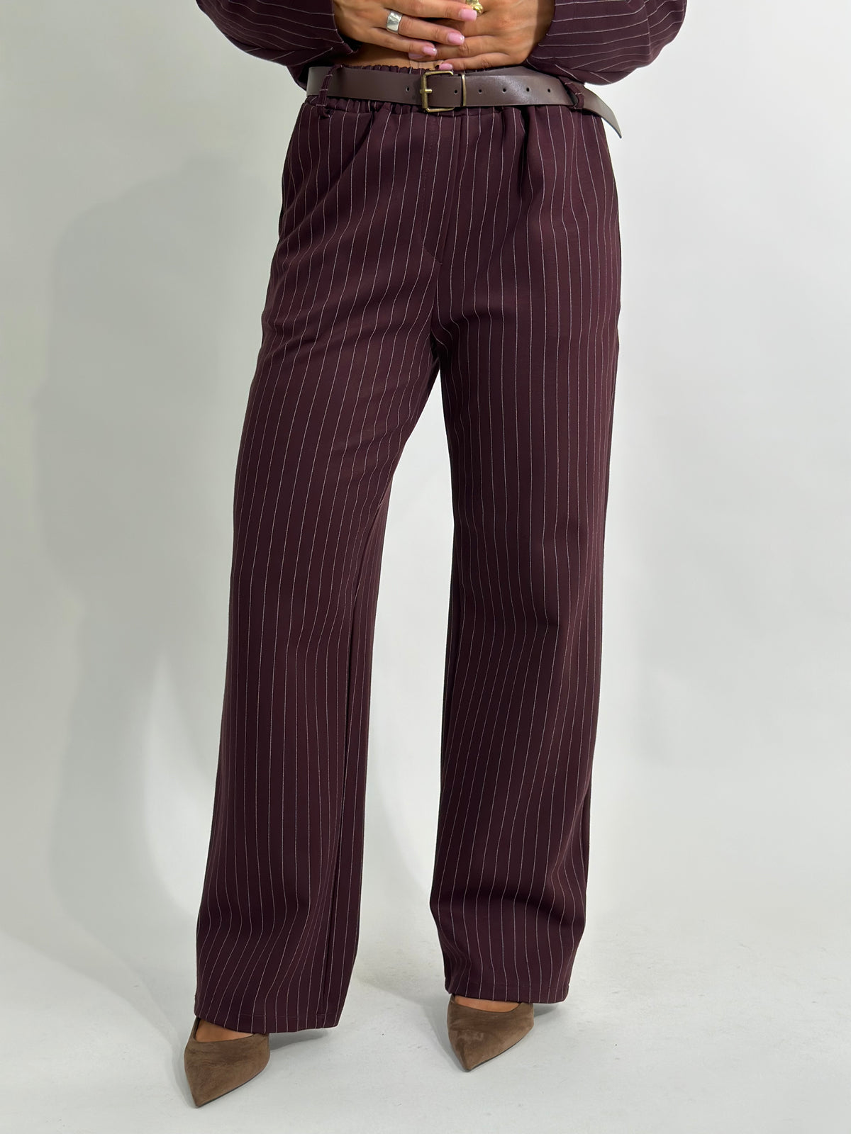 Tailleur gessato punto milano 29010
