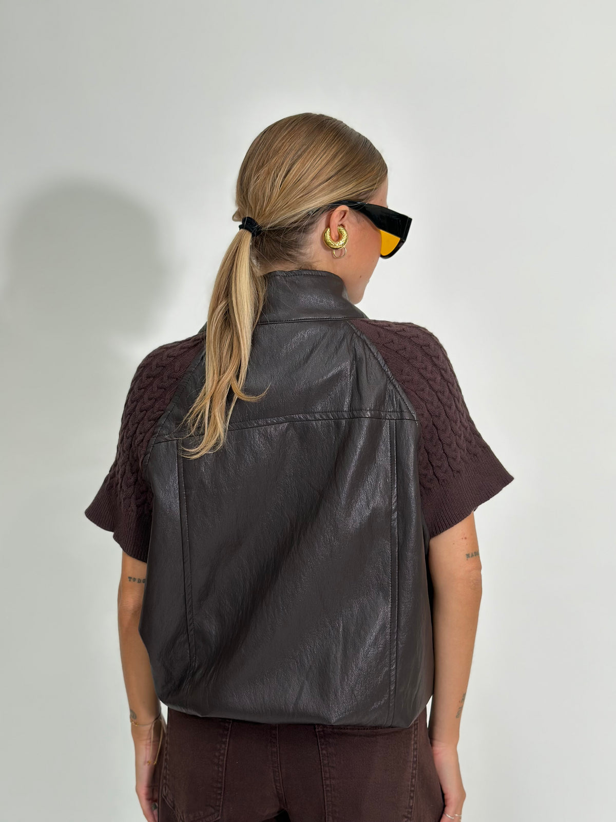 Gilet ecopelle M1357