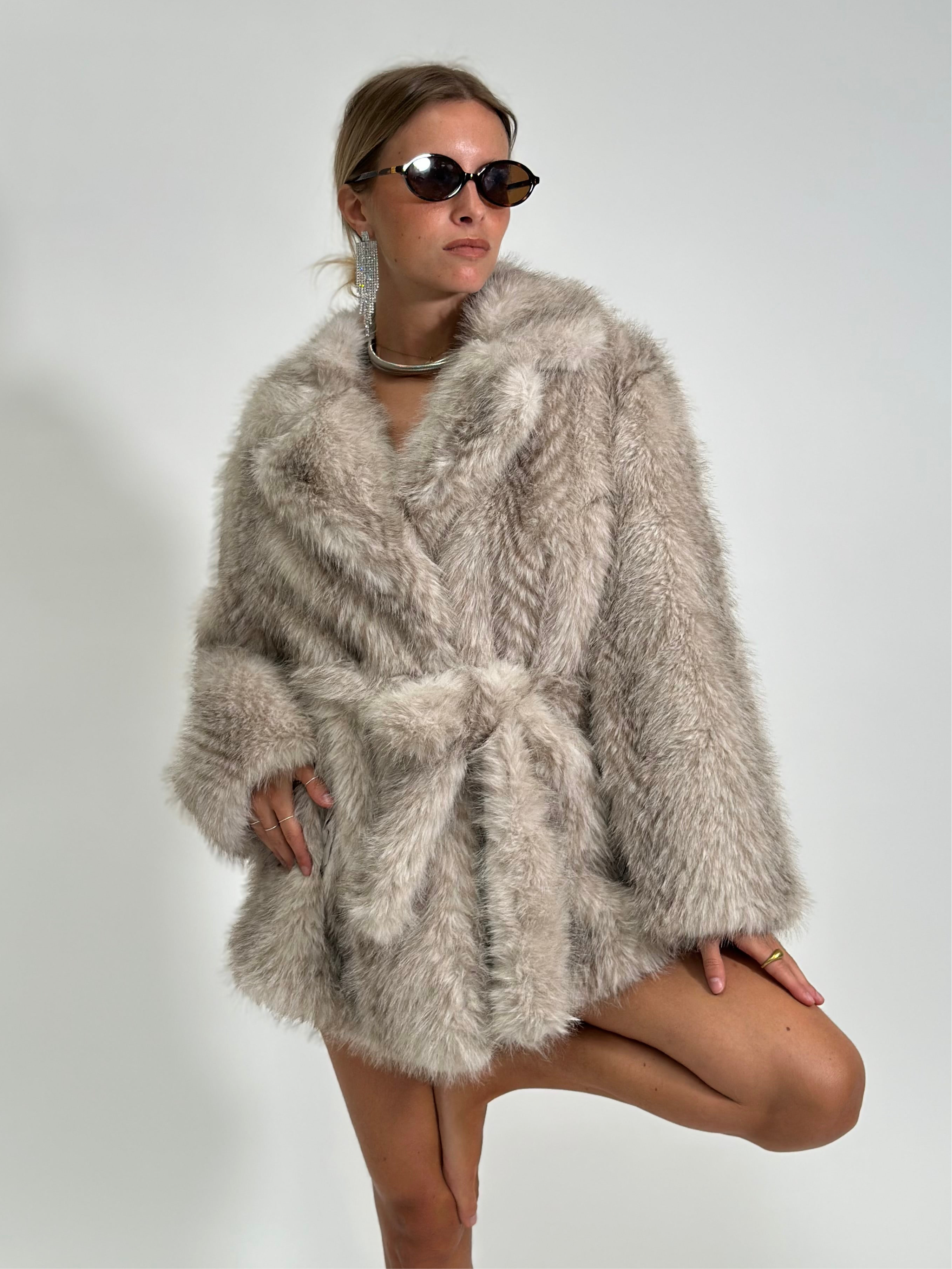 Pelliccia Y0231 BEIGE