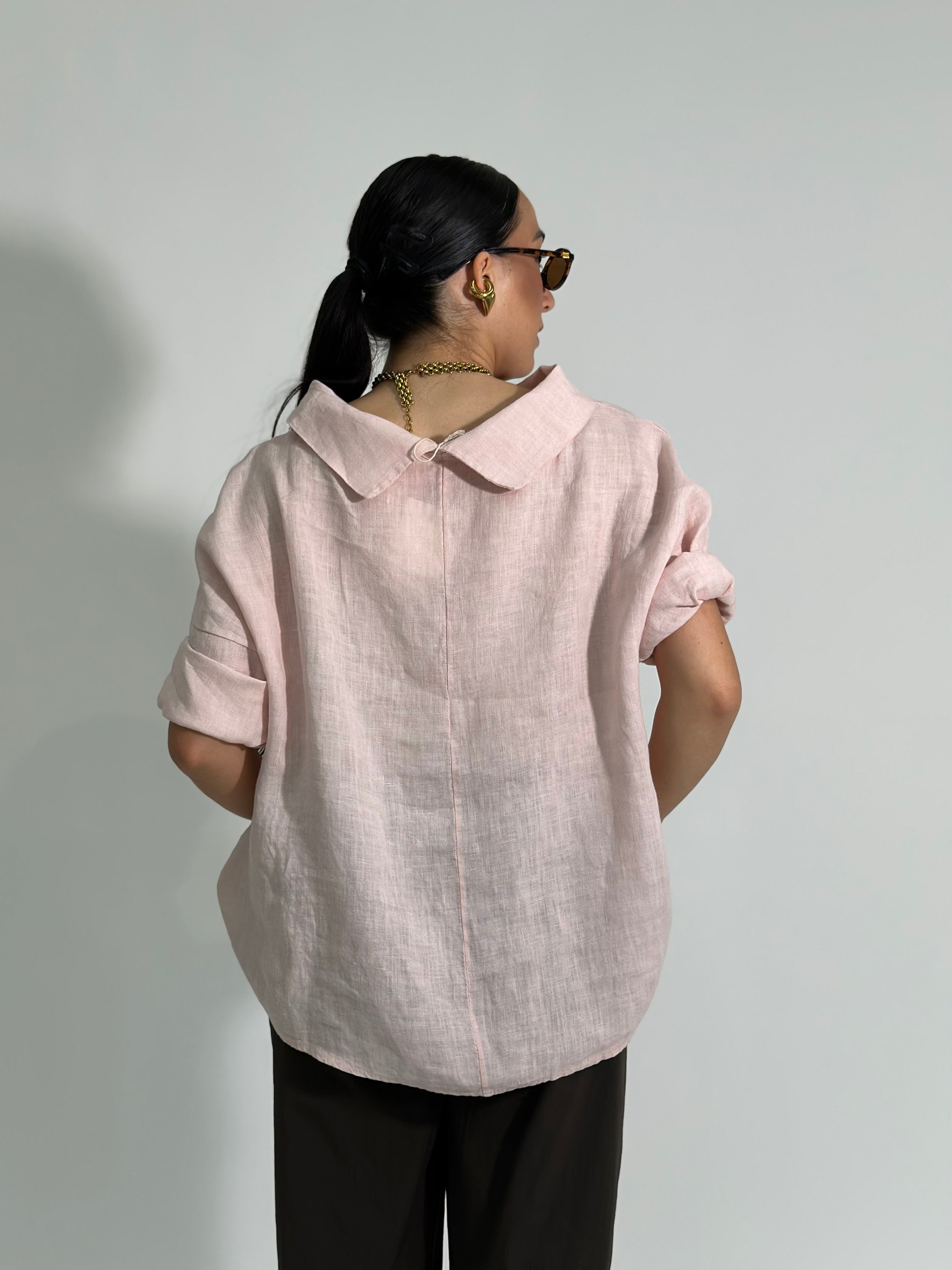 Camicia lino bonton 2018
