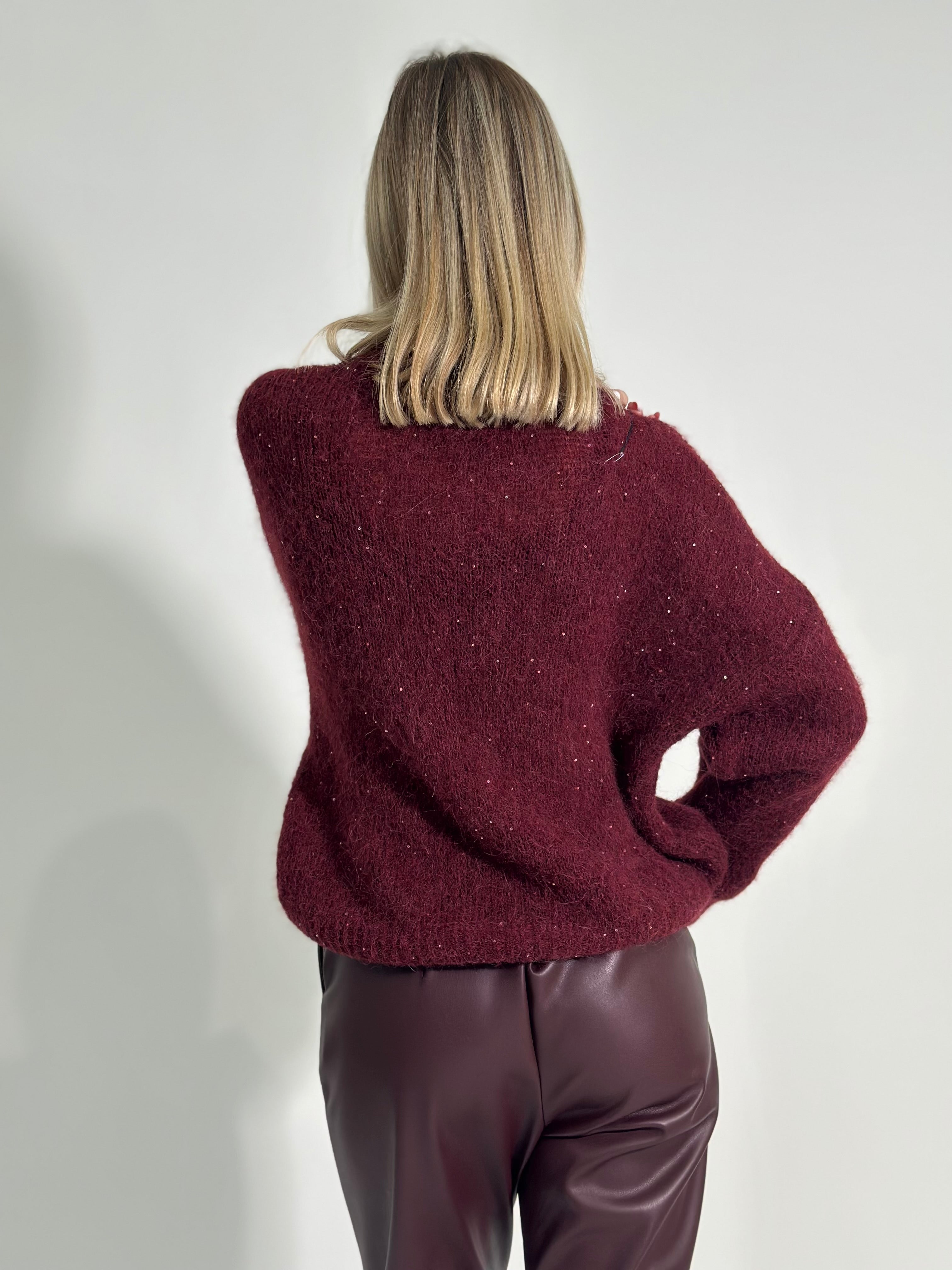 Maglia alpaca paillettes 7731