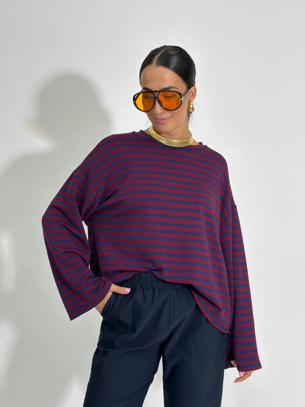 Maglia felpa 29047 BLU