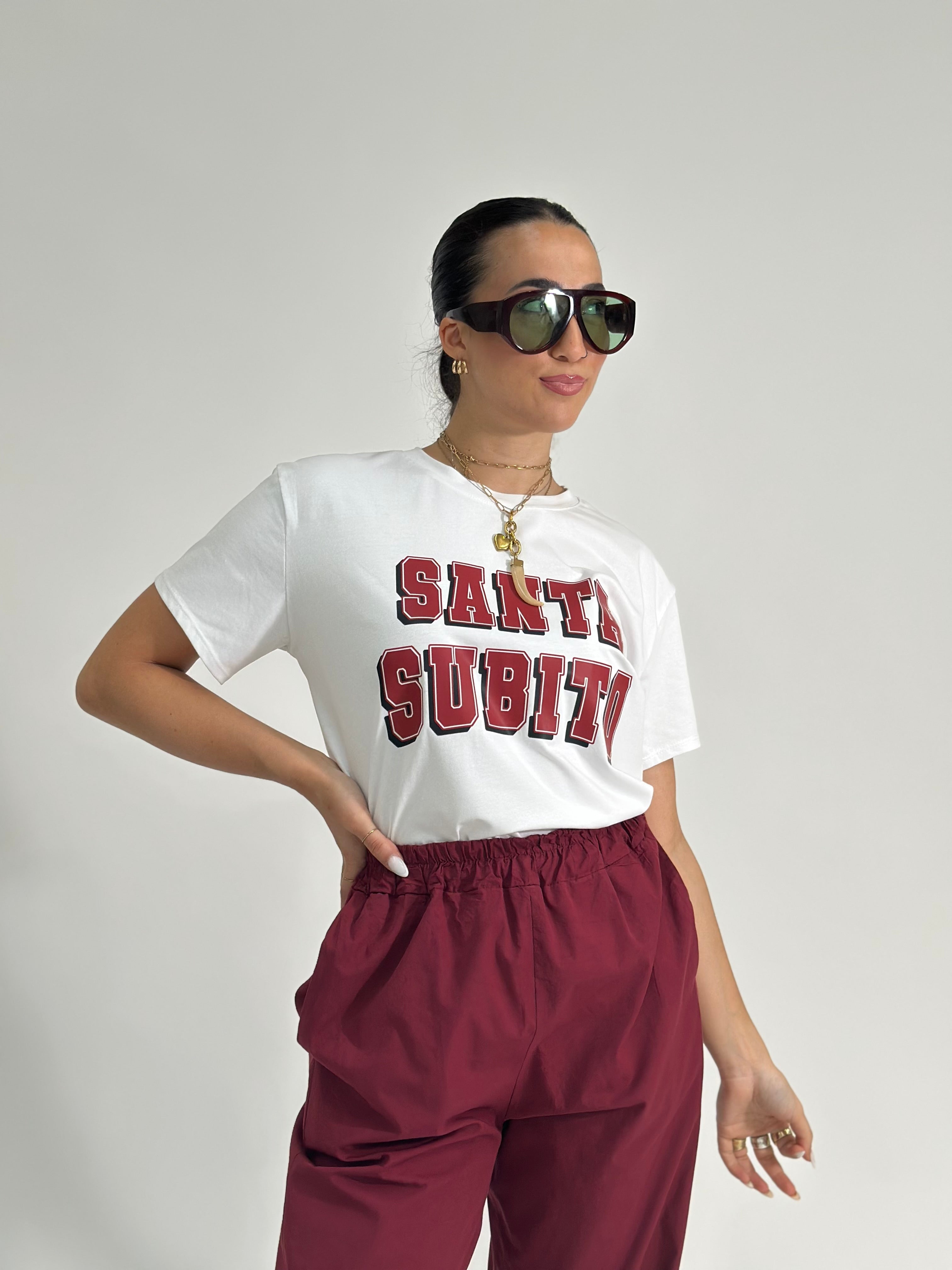 T-shirt C100 SANTA SUBITO
