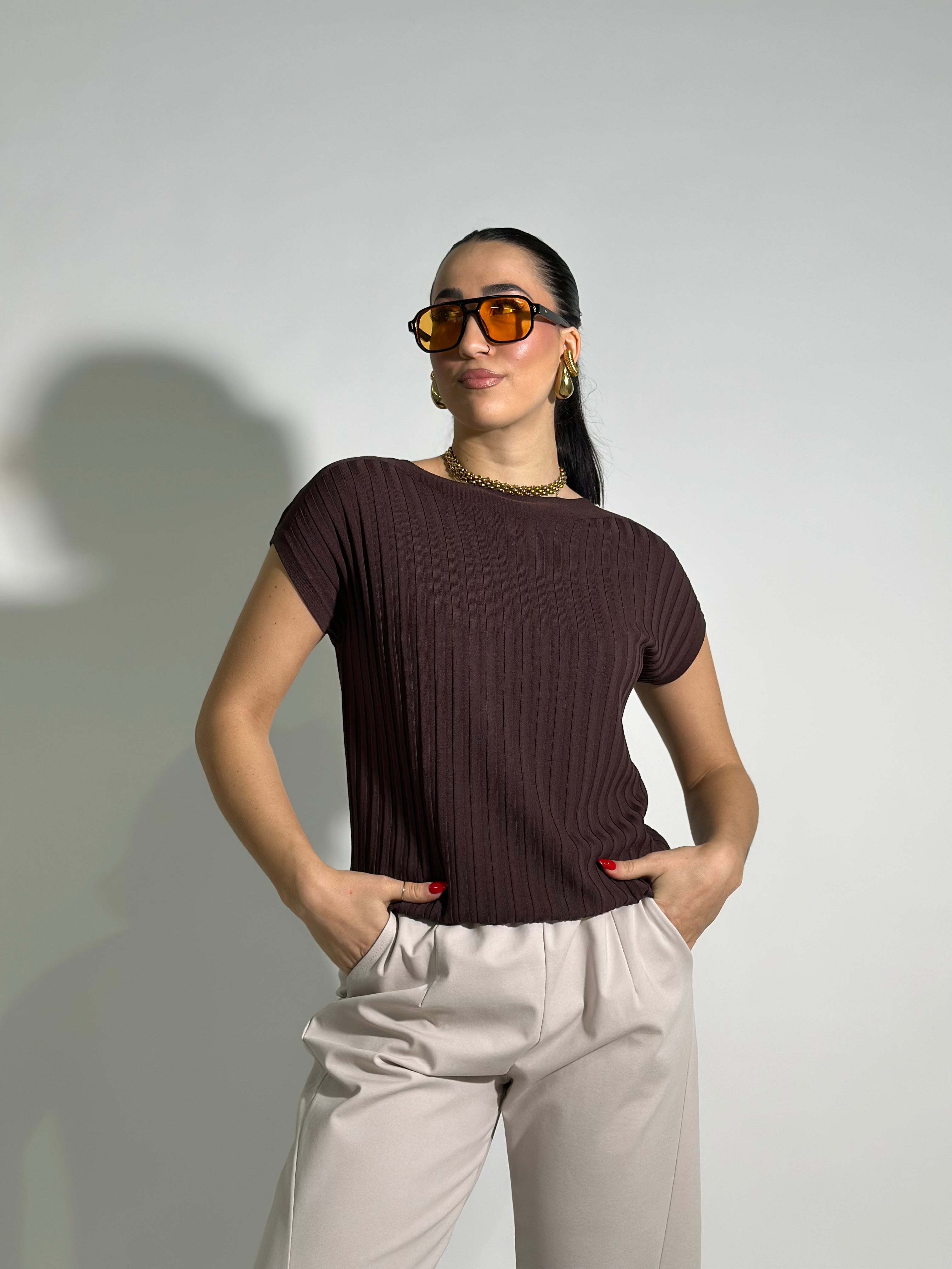 Maglia scatoletta costina 809 PROMO 3+1 OMAGGIO