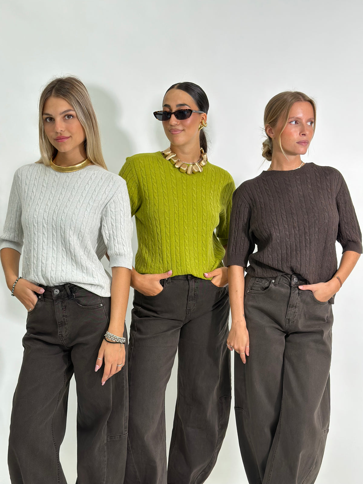 Maglia trecce 6040