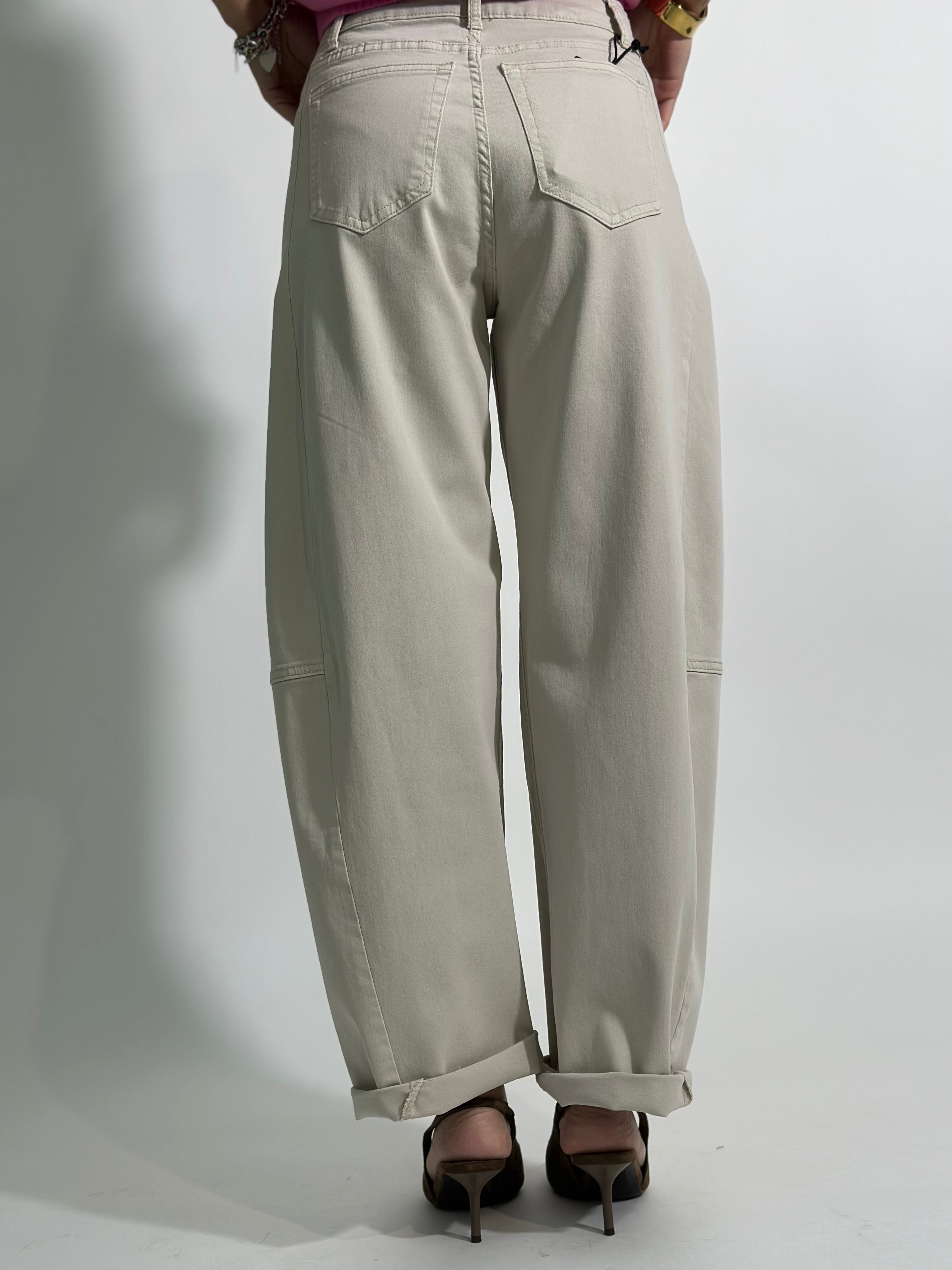 Jeans baloon NEW 8072 BEIGE