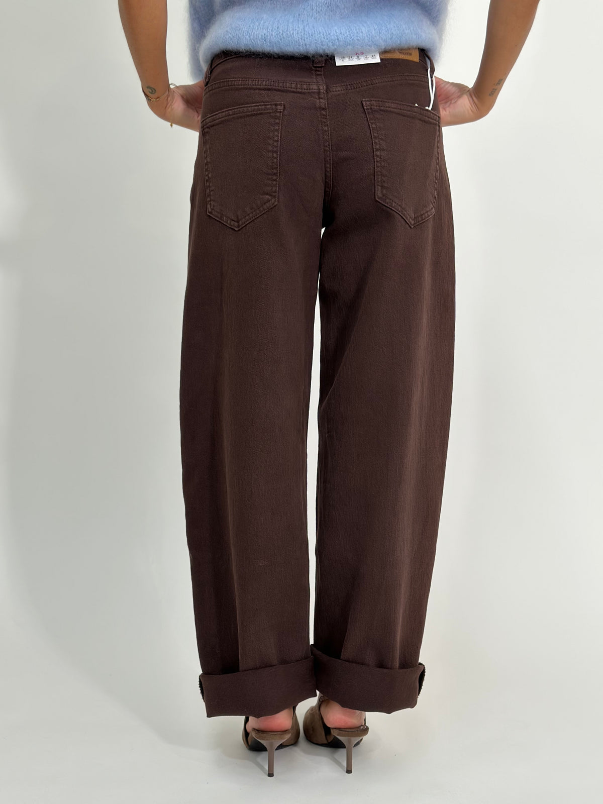 Jeans Baloon ciocco L1235