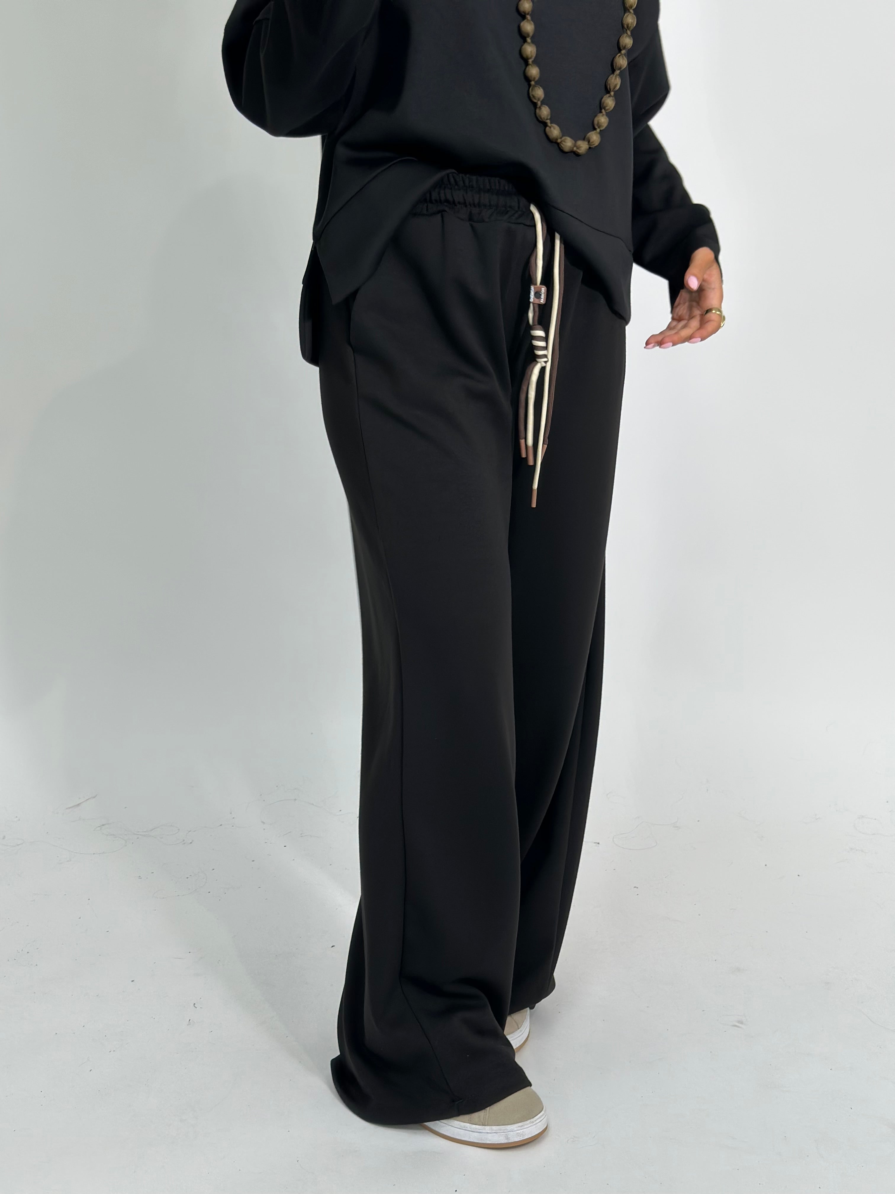 Pantalone culisse 25413 NERO