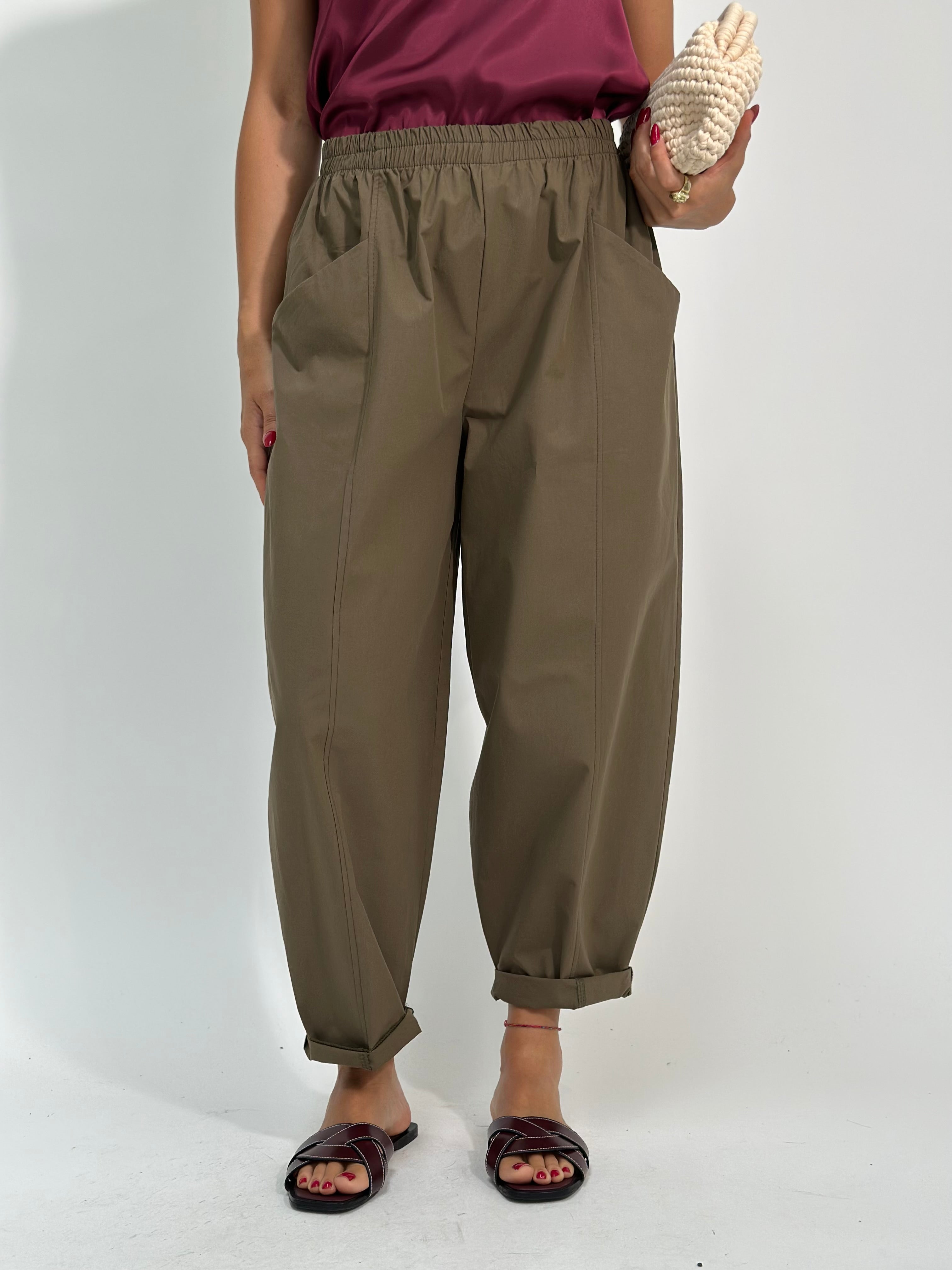 Pantalone baloon 83206 VERDE